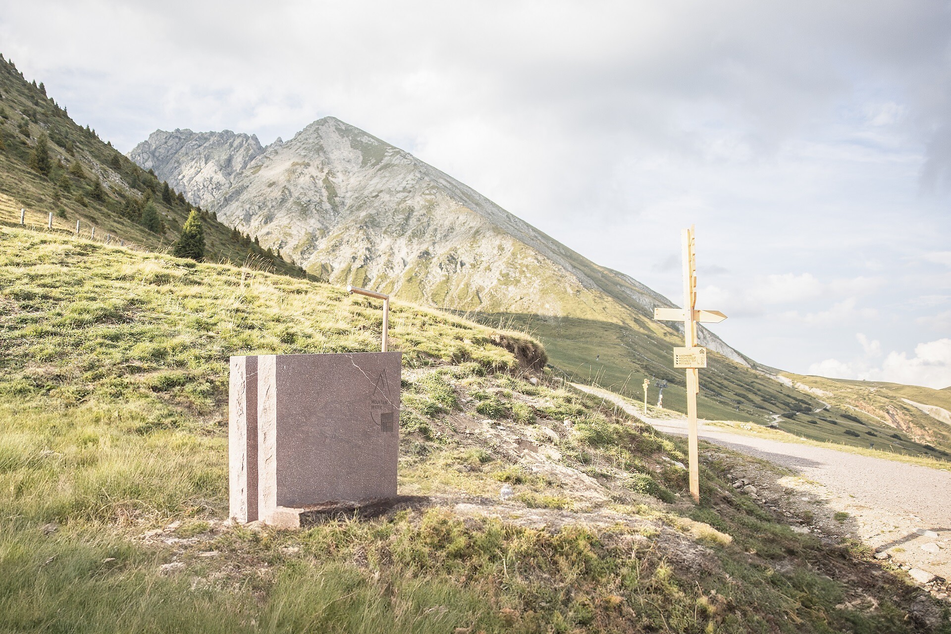 Respect the Mountain - Drinking water dispenser, mountain station Naifjoch  - Meran/Merano and environs - #1 - suedtirol.info