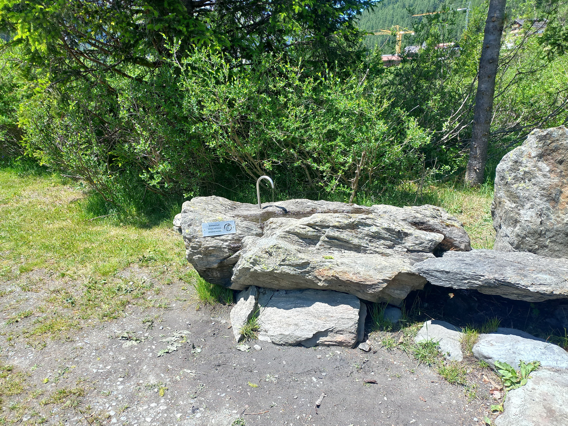 Brunnen am Spielplatz