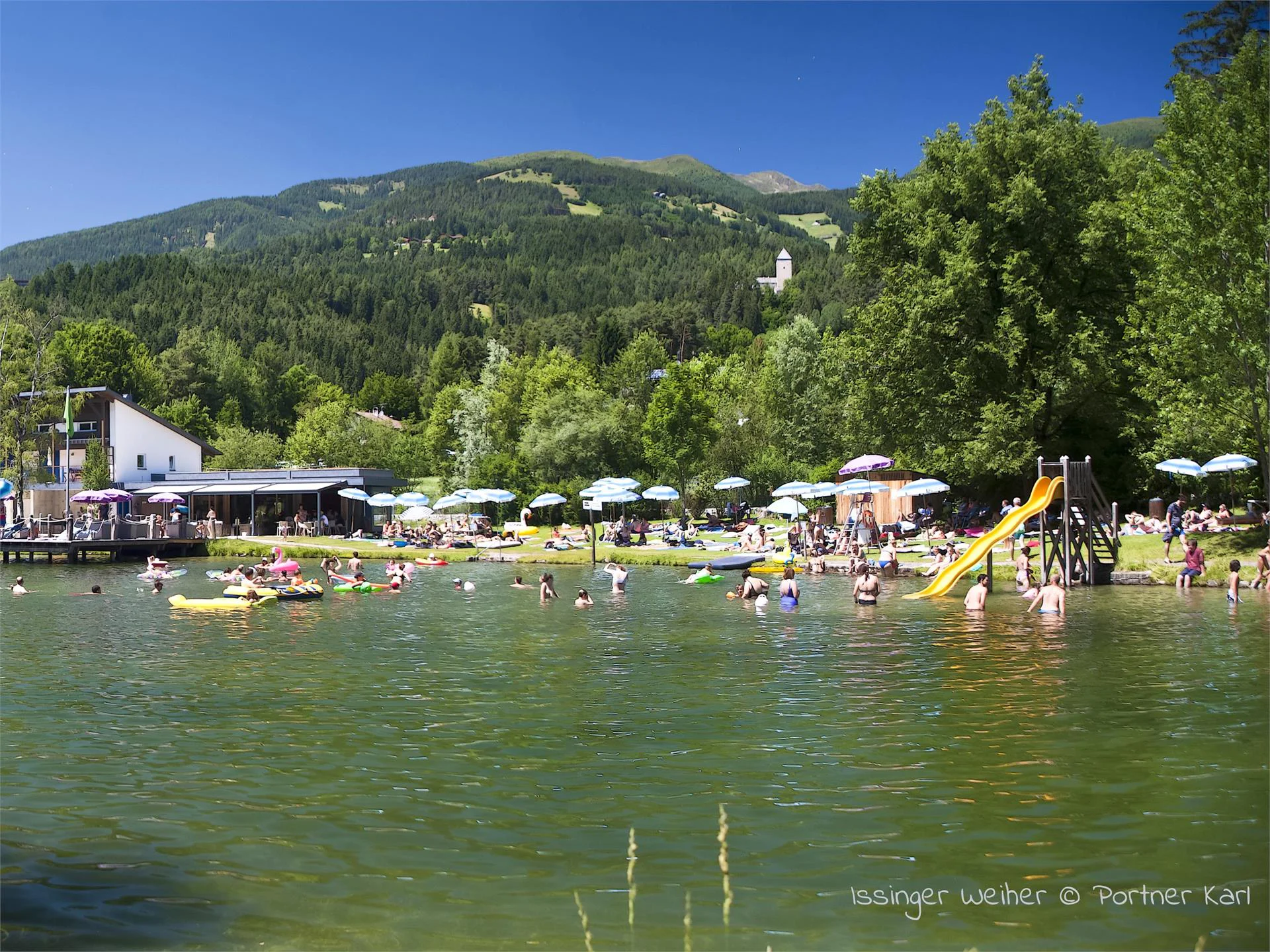 Badesee Issinger Weiher Kiens 6 suedtirol.info