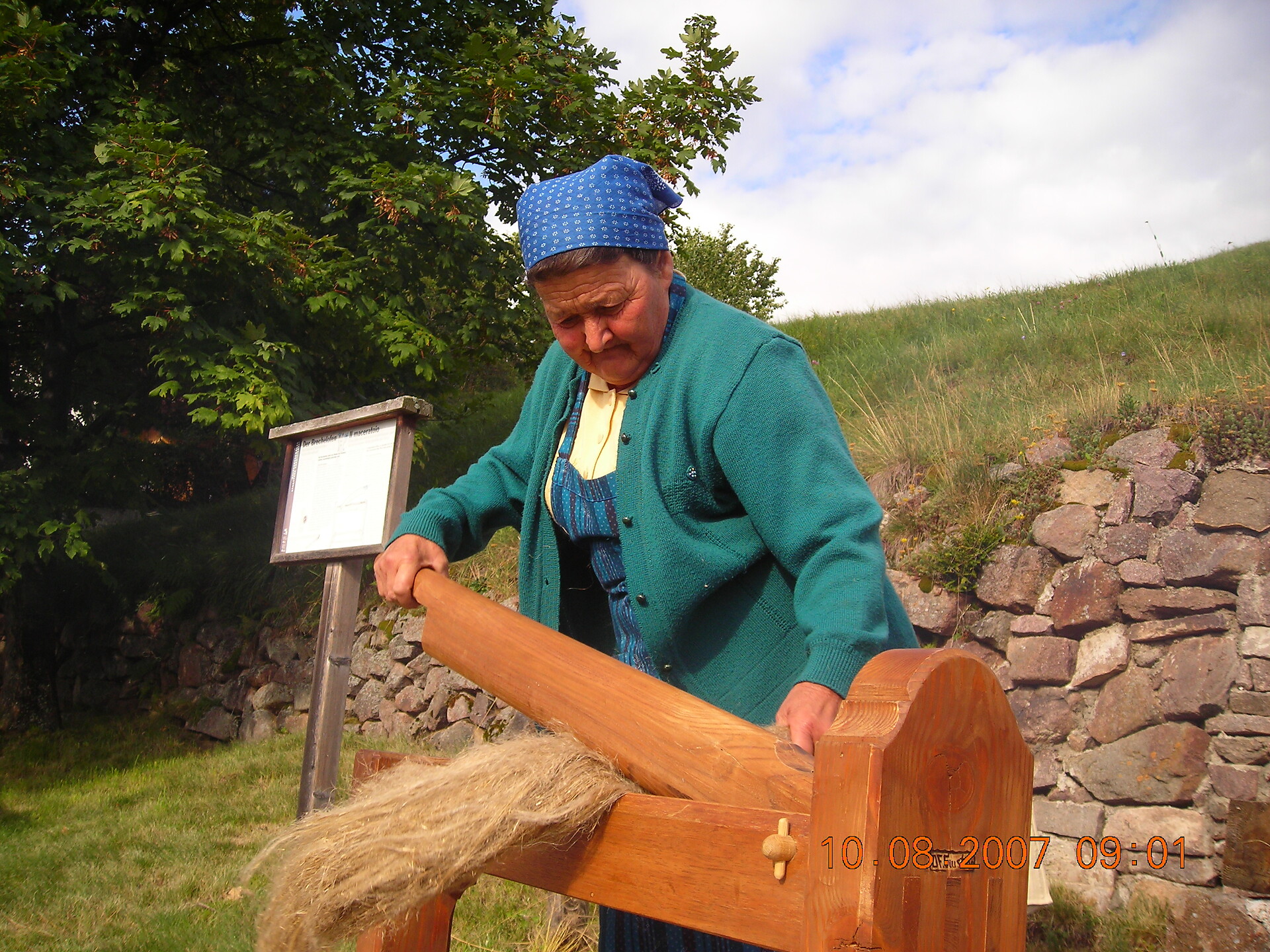 Linen processing