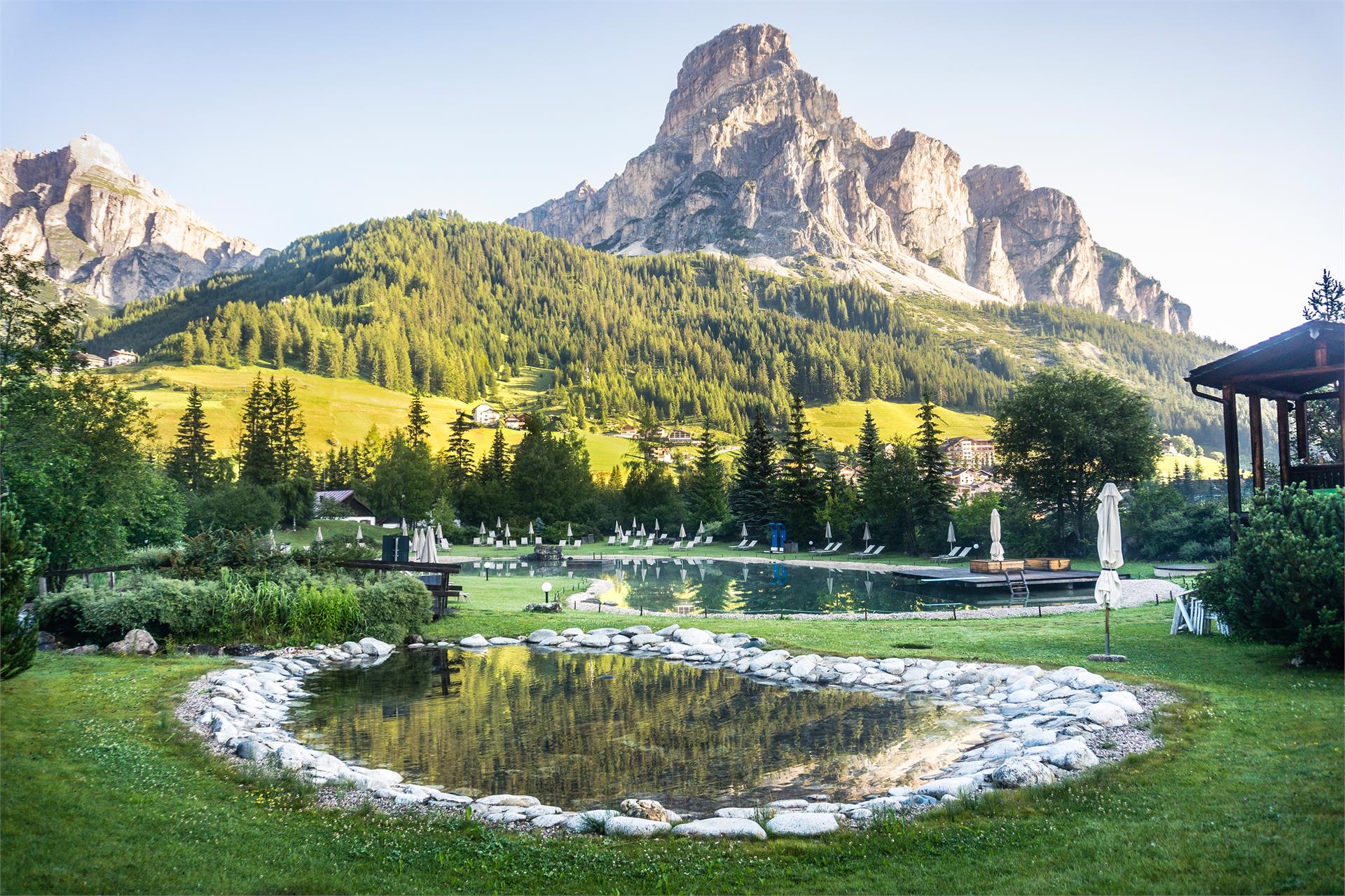 Biotopsee Anlage Corvara Corvara 1 suedtirol.info