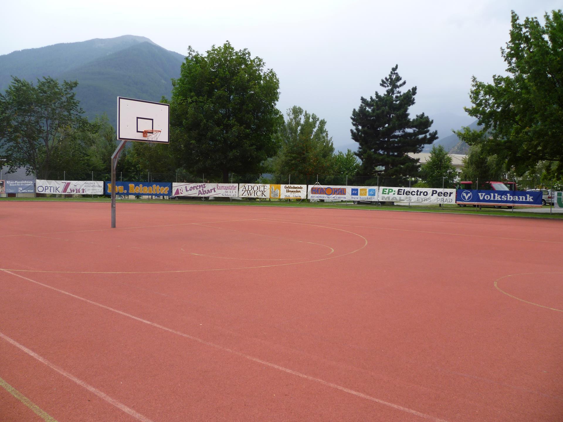 Basket nel centro di sport e salute Sportwell Malles 1 suedtirol.info