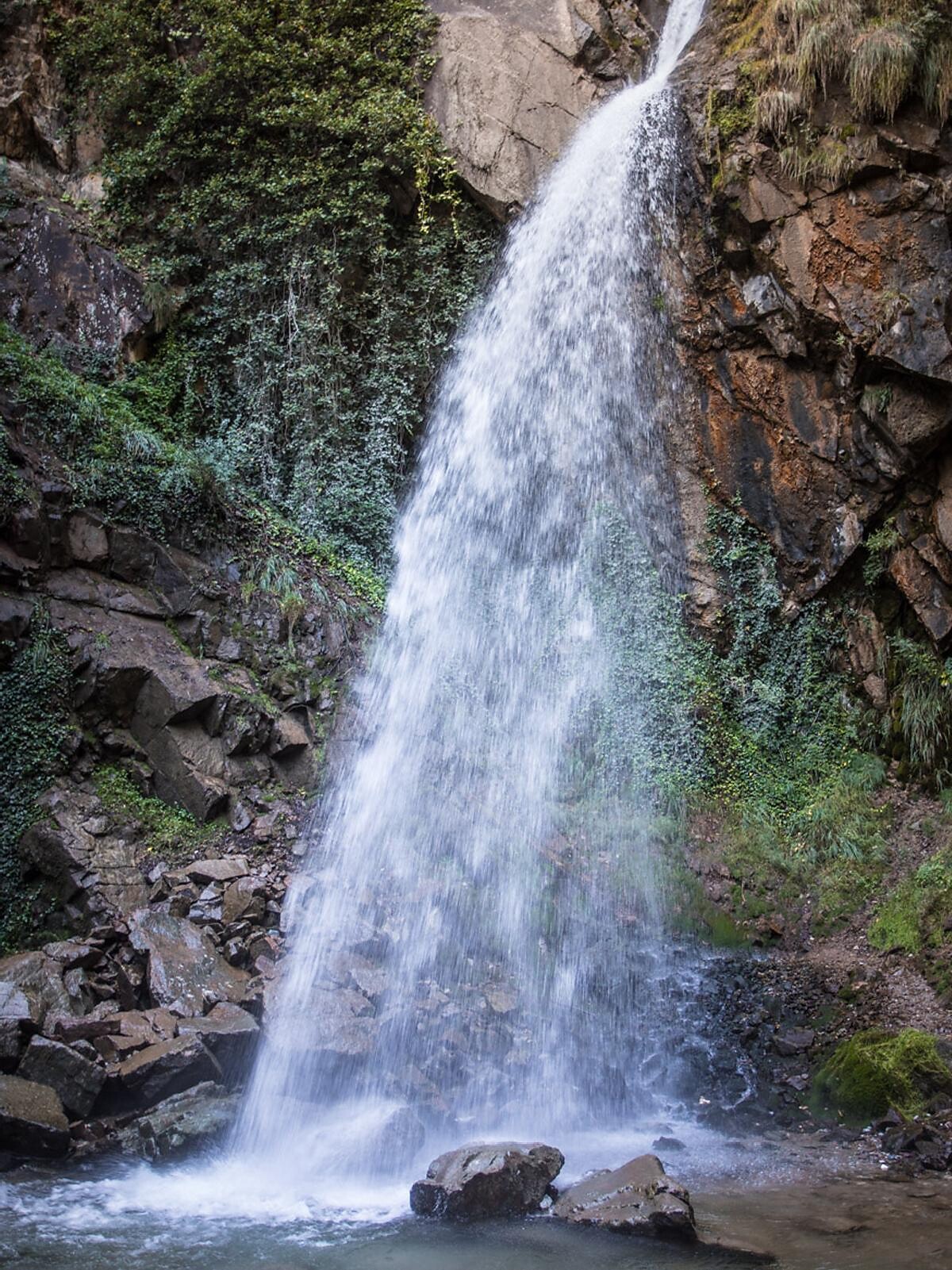 Brandis waterfall in Lana