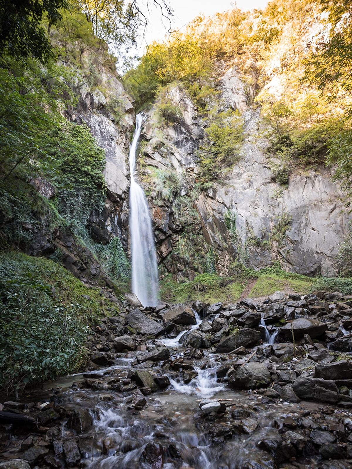 Brandis waterfall in Lana