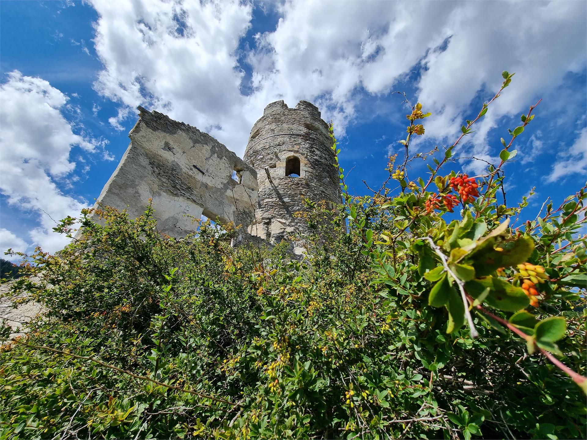 Rotund and Reichenberg castles ruins Taufers im Münstertal/Tubre 3 suedtirol.info