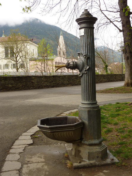 Fontana nei Giardini Rapp  2 suedtirol.info