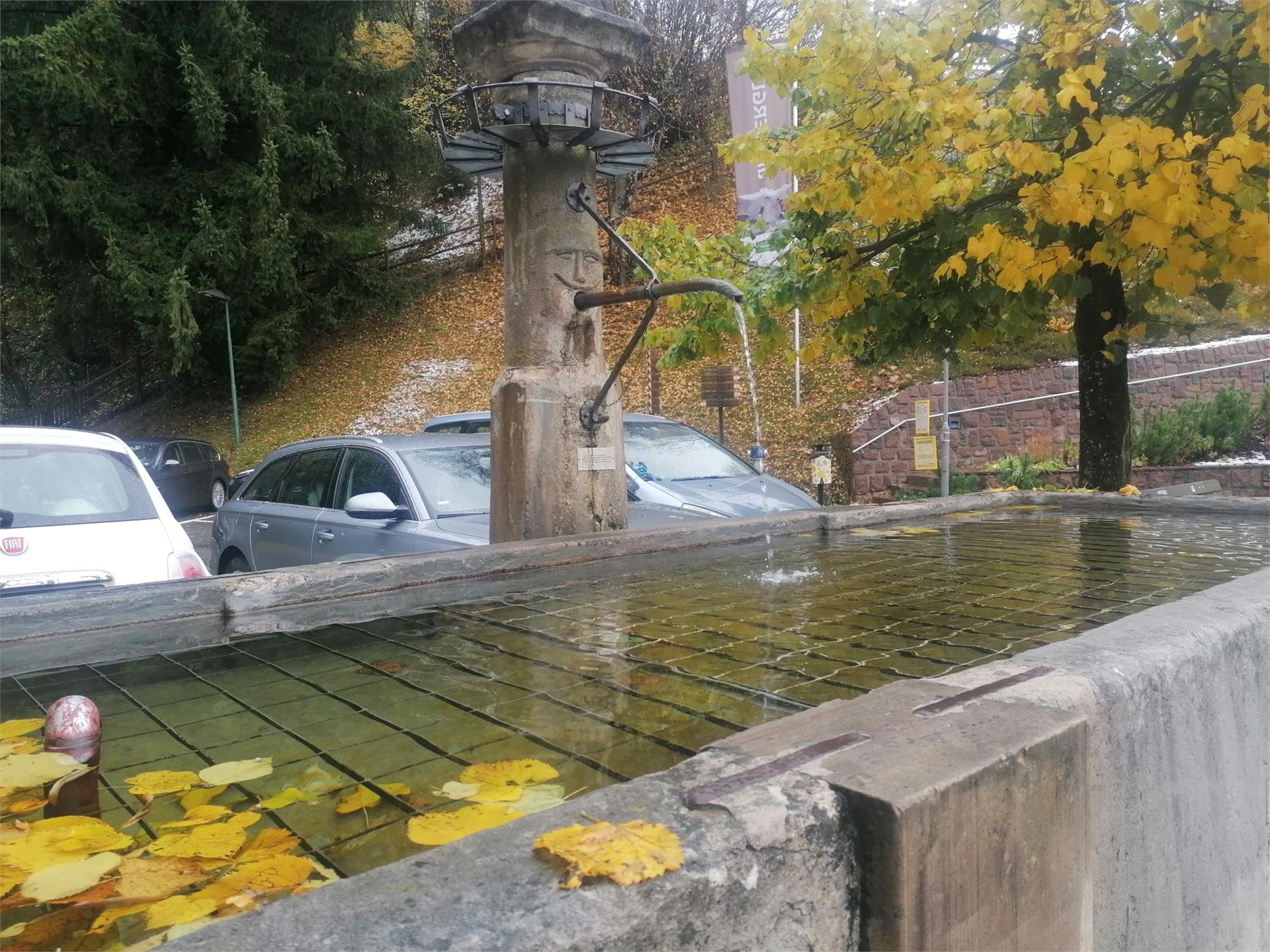 Fountain village square  Tiers am Rosengarten Tiers am Rosengarten/Tires al Catinaccio 2 suedtirol.info