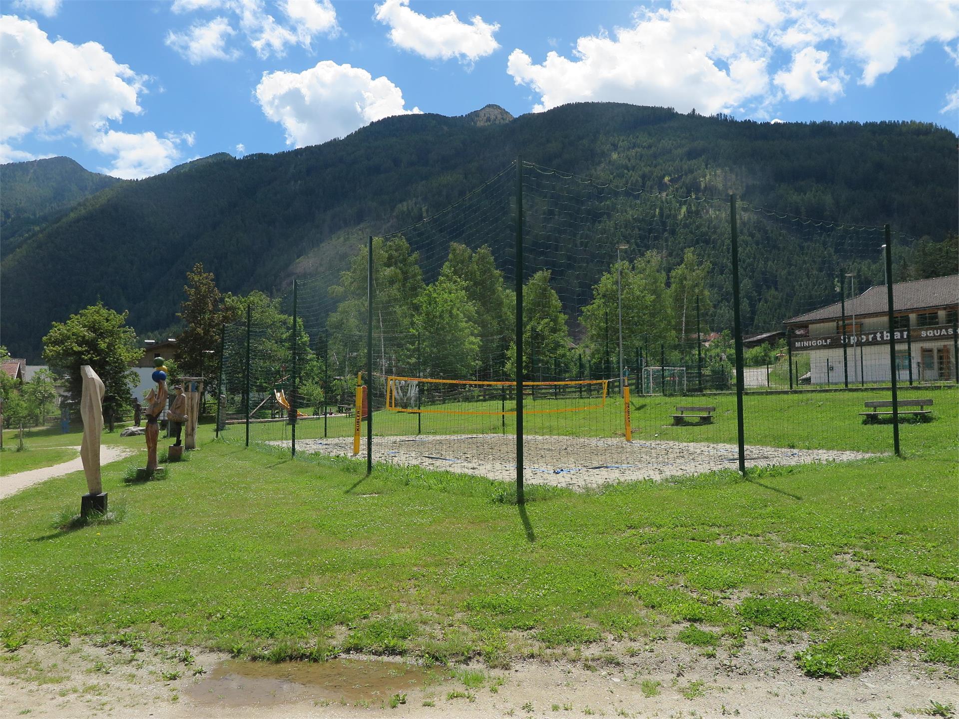 Beach volleyball field in Luttach/Lutago Ahrntal/Valle Aurina 1 suedtirol.info
