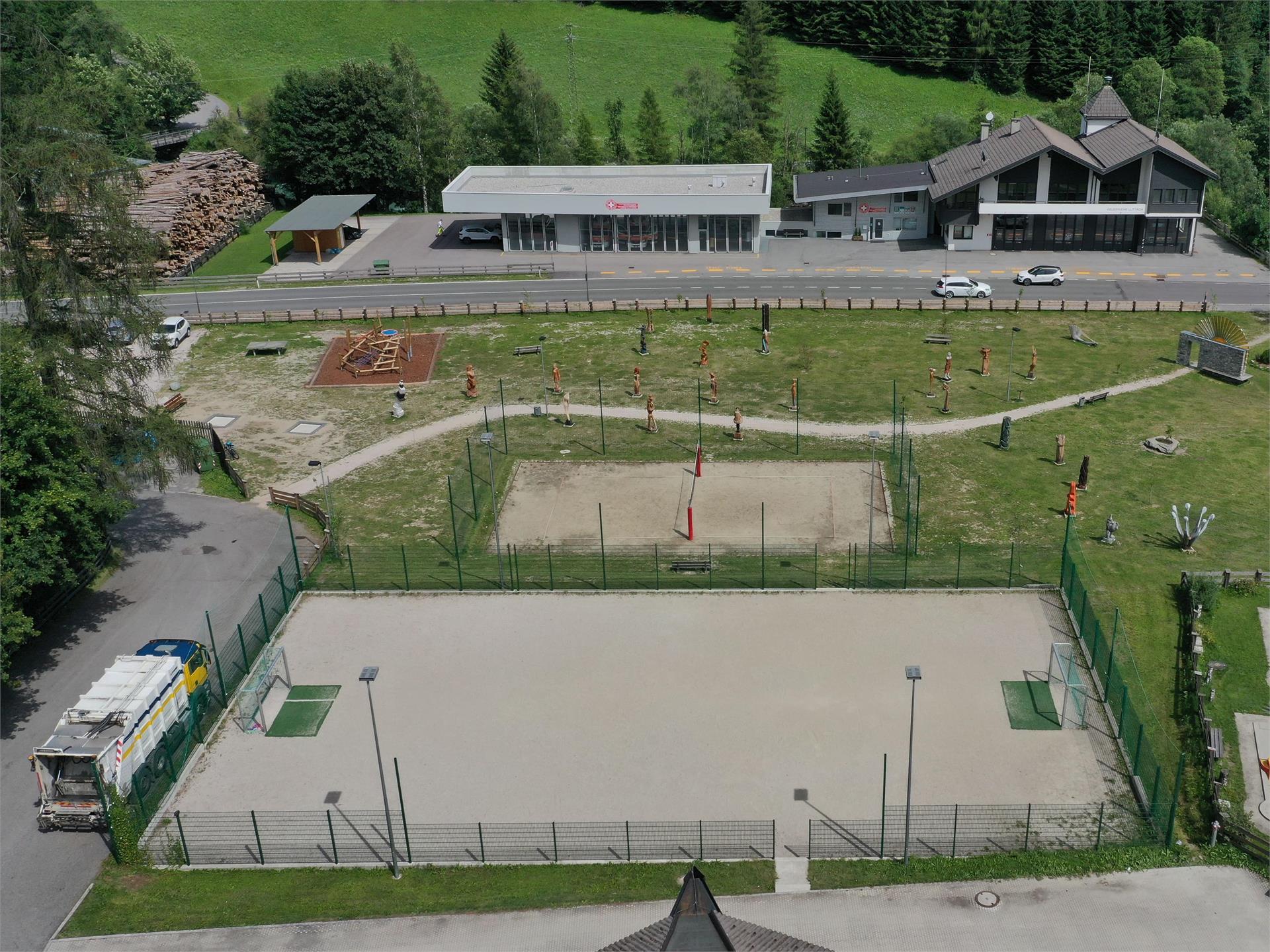 Beach volleyball field in Luttach/Lutago Ahrntal/Valle Aurina 2 suedtirol.info