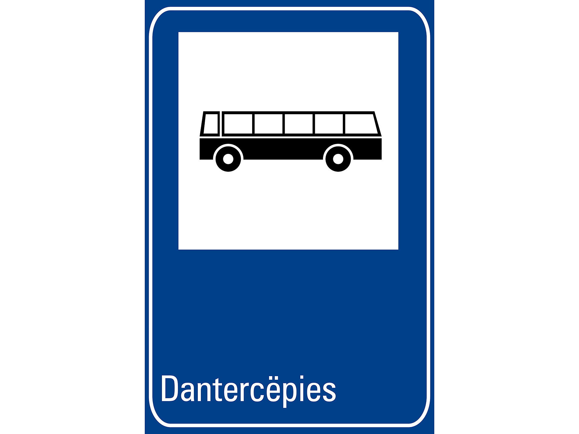 Bus stop Dantercëpies