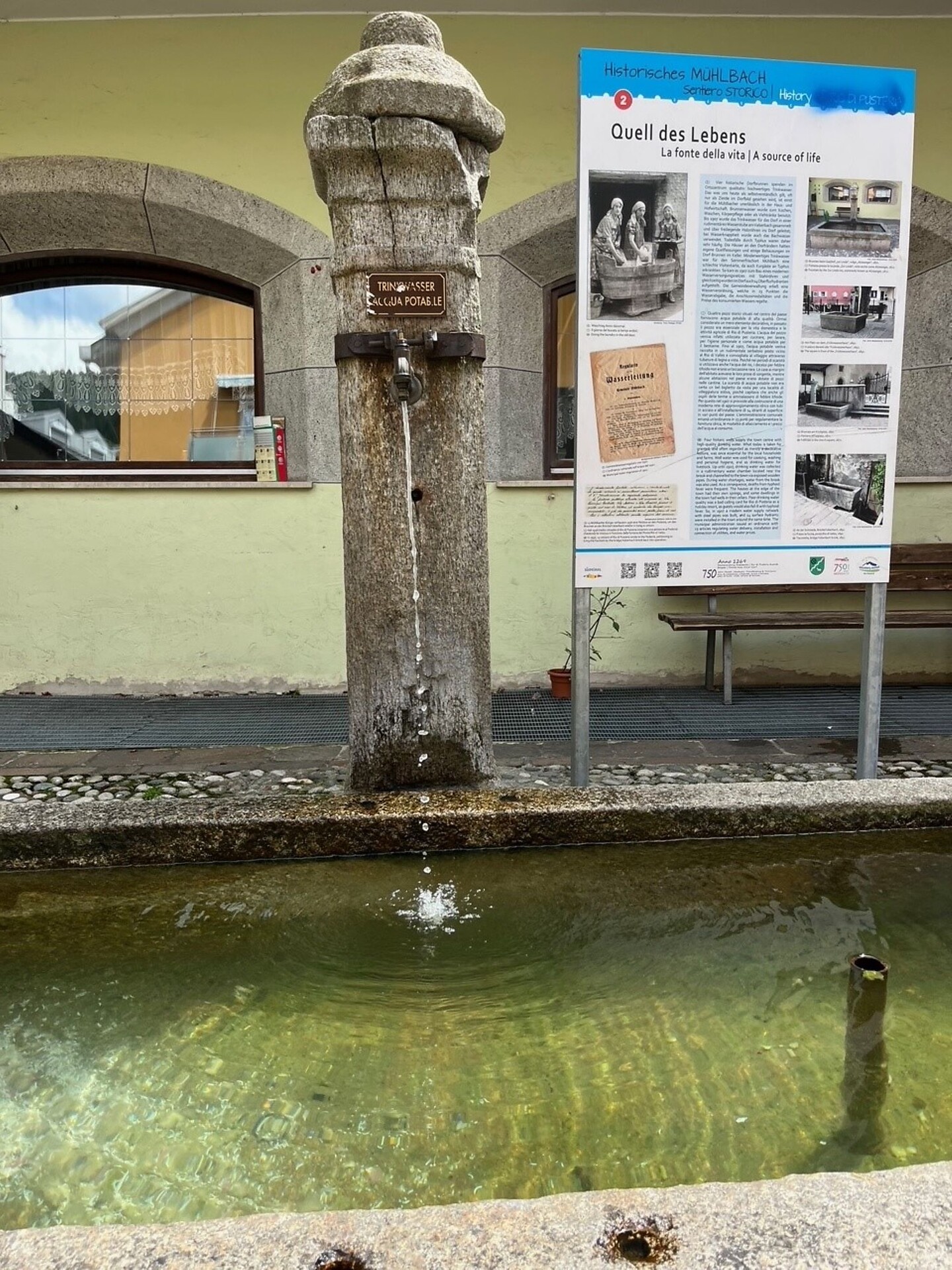 Fontana albergo Zur Linde