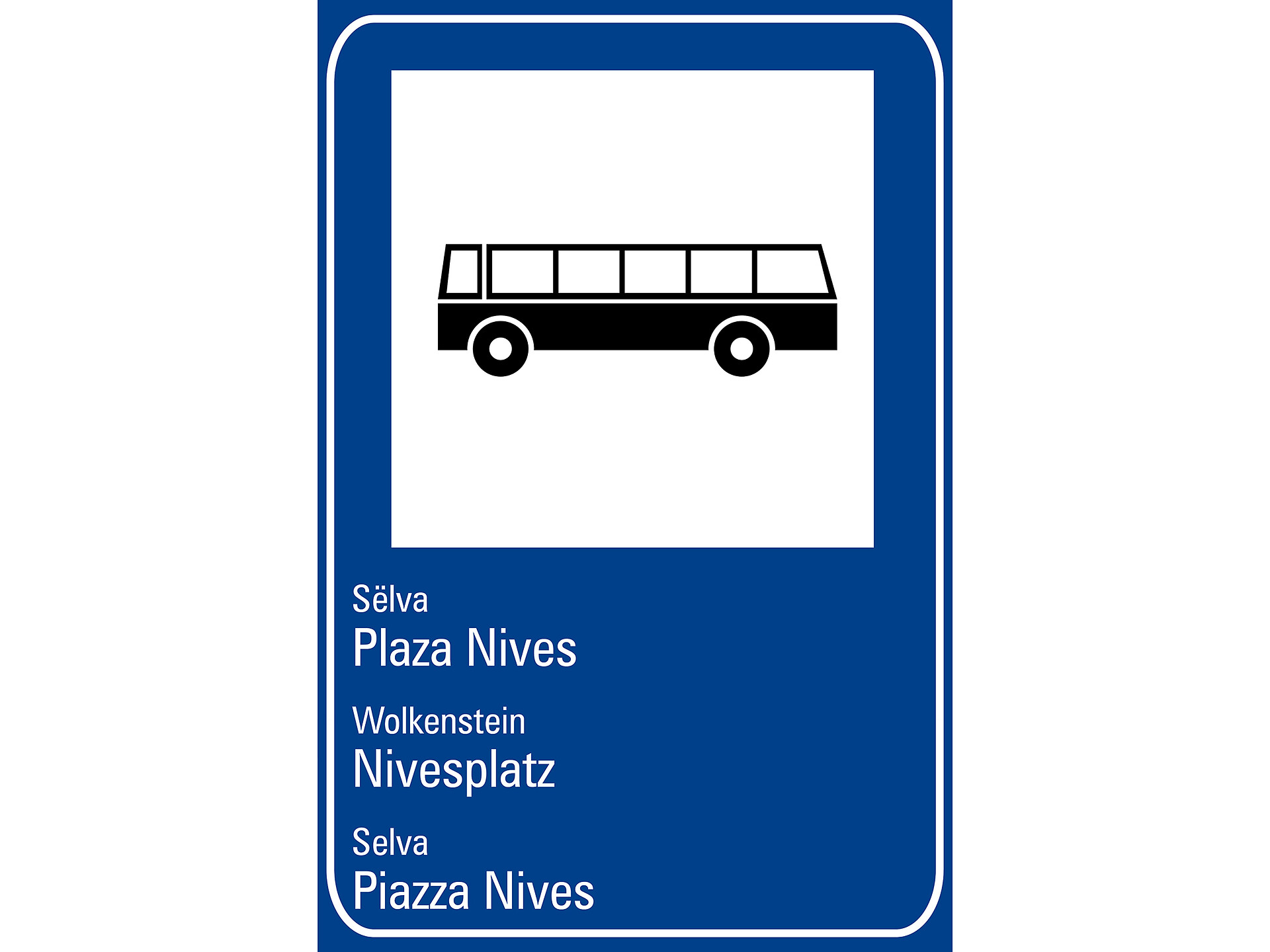 Bus stop Oswald/Nives Square