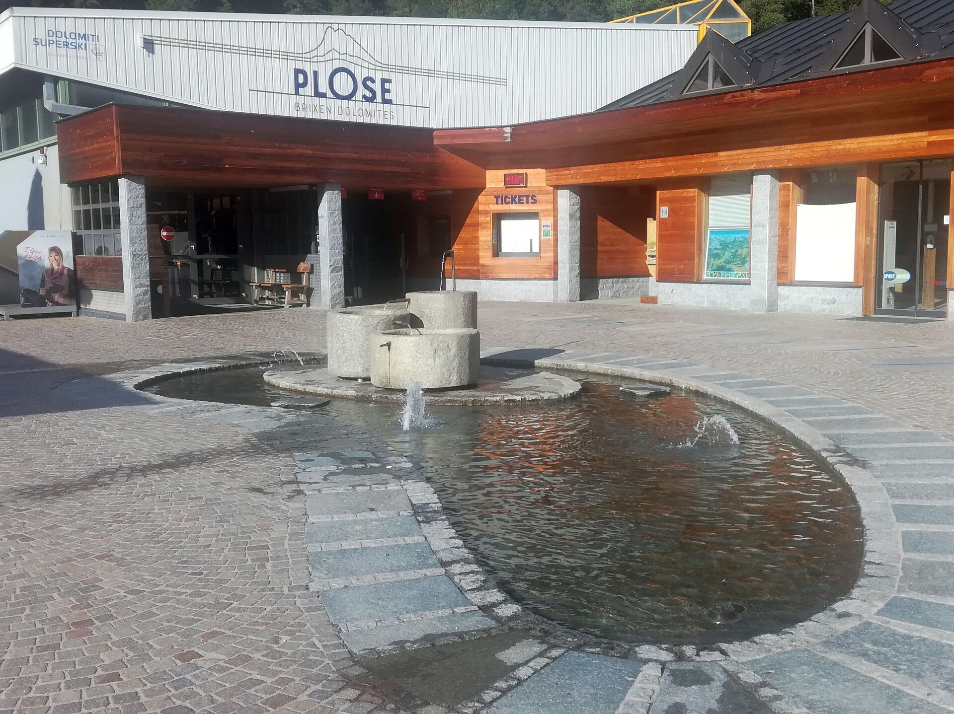 Brunnen Talstation Plose Kabinenbahn - Brixen und Umgebung - #1 - suedtirol.info