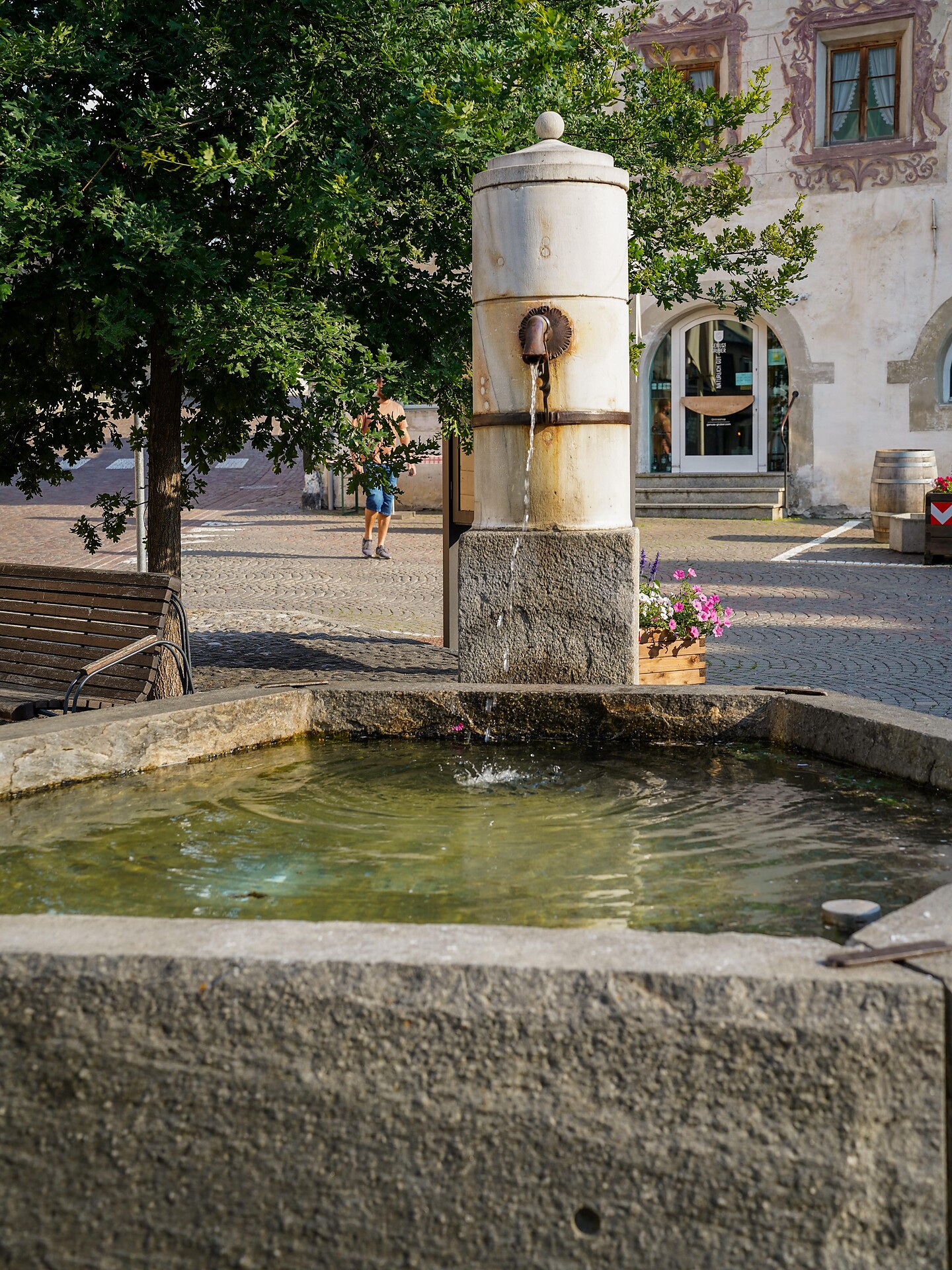 Brunnen Stadtplatz Glurns - Vinschgau - #2 - suedtirol.info