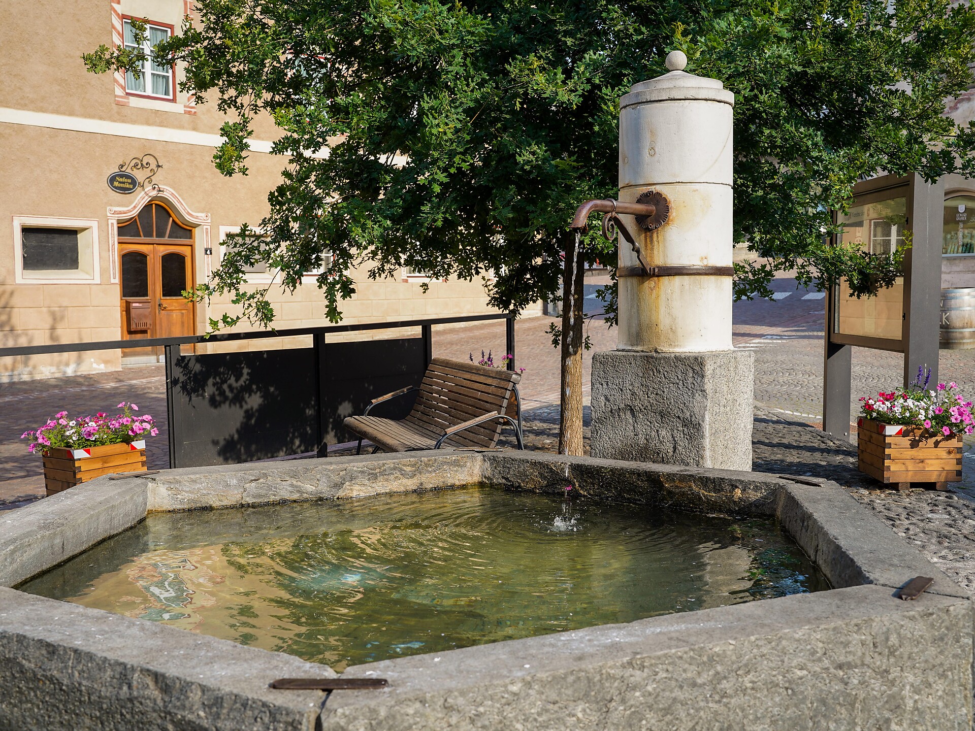 Brunnen Stadtplatz Glurns - Vinschgau - #3 - suedtirol.info
