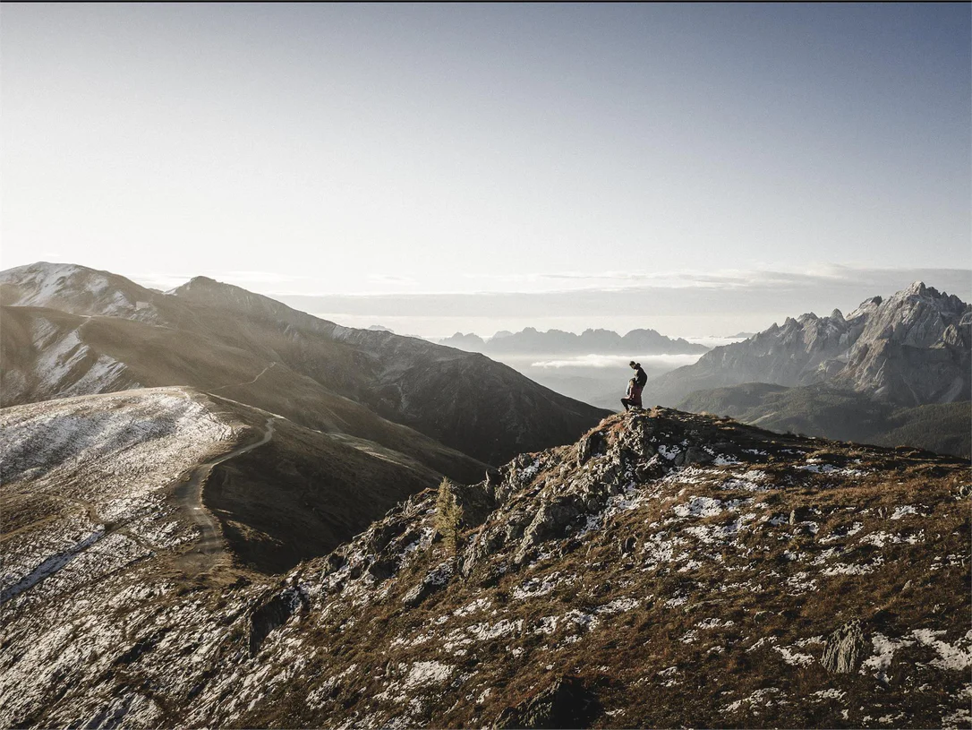 the Carnic mountain ridge