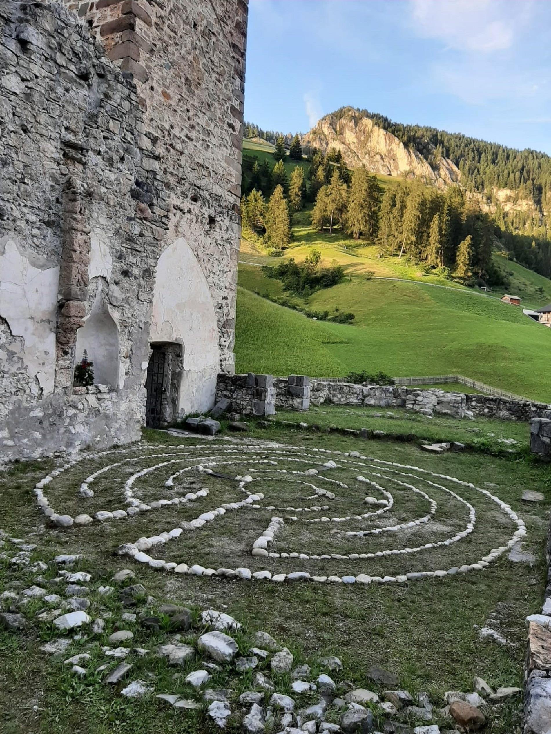 The labyrinth of Dlijia vedla La Val 2 suedtirol.info