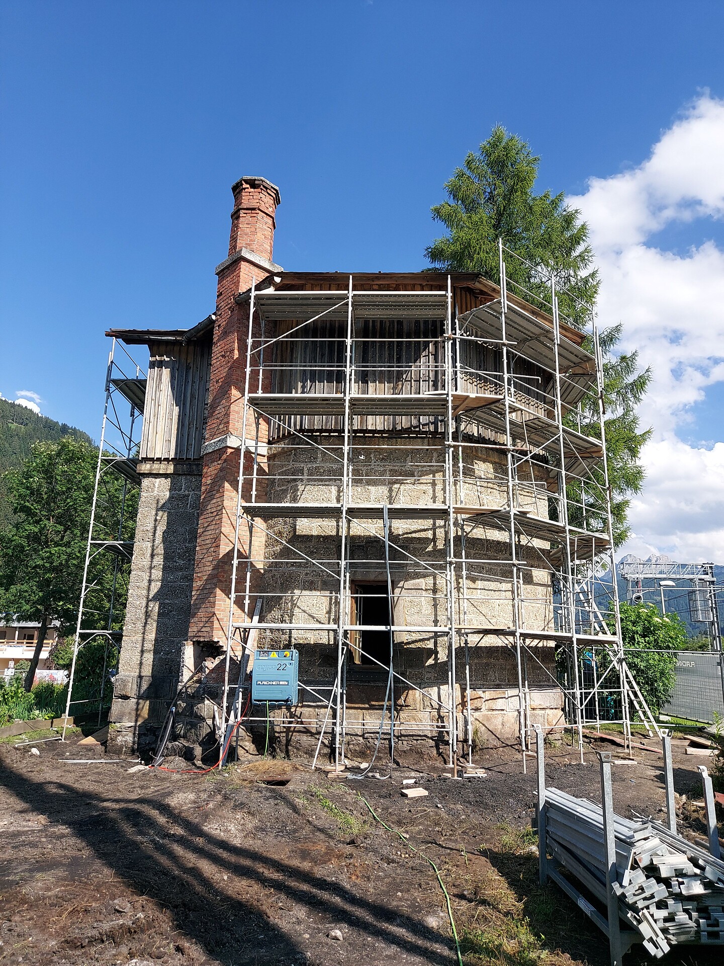 Die ehemalige Hauptwasserstation der Südbahn
