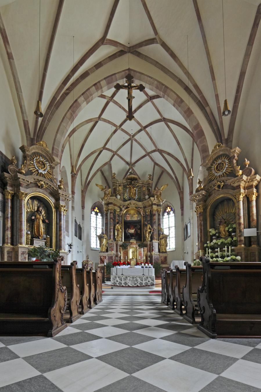 The Chapel of Our Lady in the Parish Church of St. Peter and Paul in Partschins Partschins/Parcines 8 suedtirol.info
