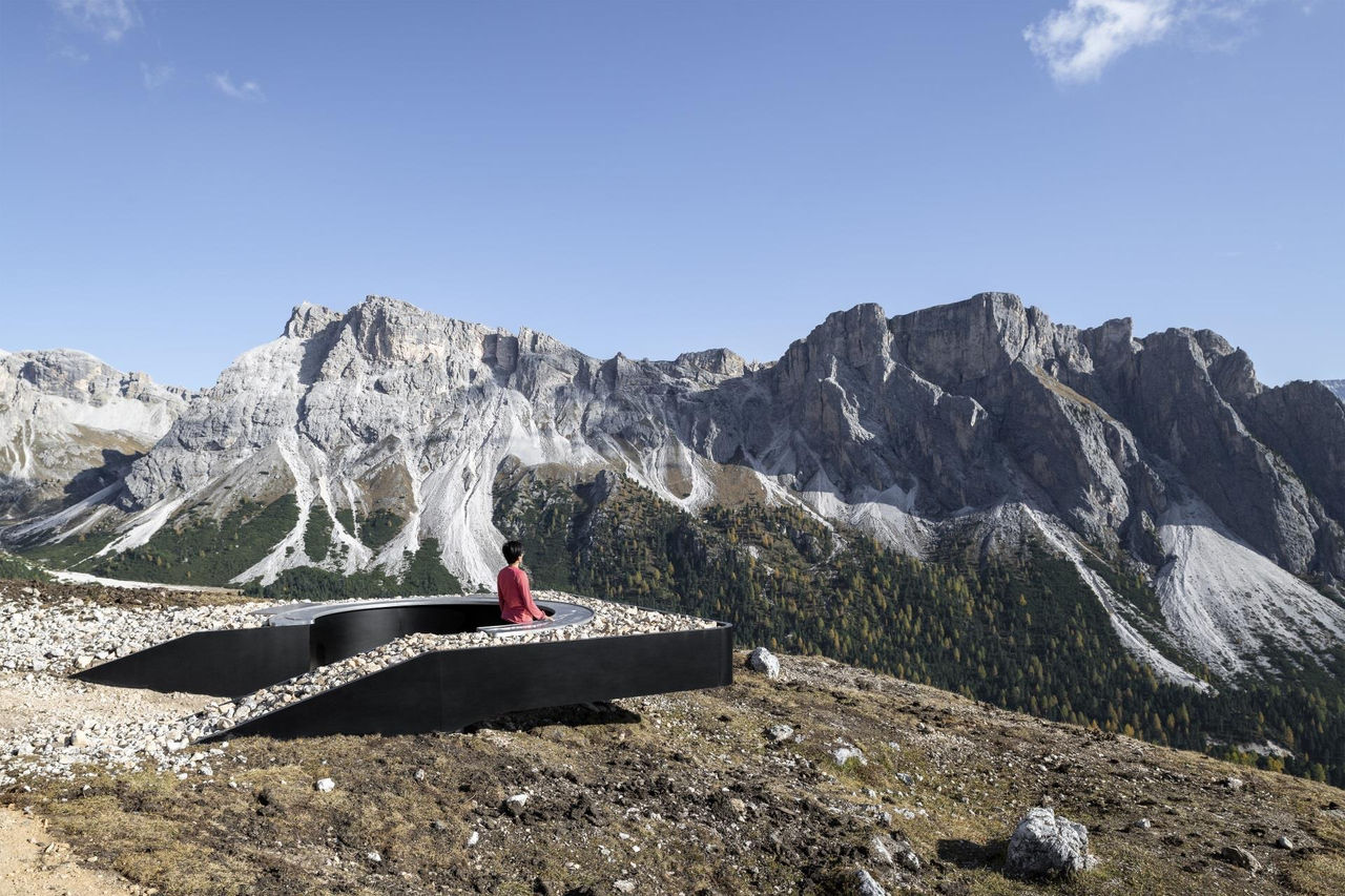 Dolomites UNESCO Viewpoint Mastlé - S. Cristina Val Gardena