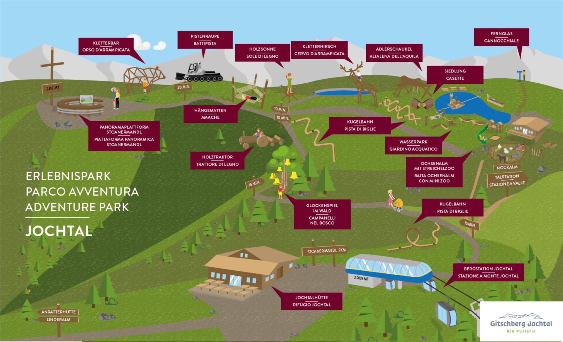 Jochtal adventure park Mühlbach/Rio di Pusteria 4 suedtirol.info