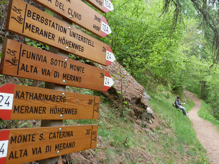Einstieg Meraner Höhenweg in Katharinaberg Schnals 1 suedtirol.info
