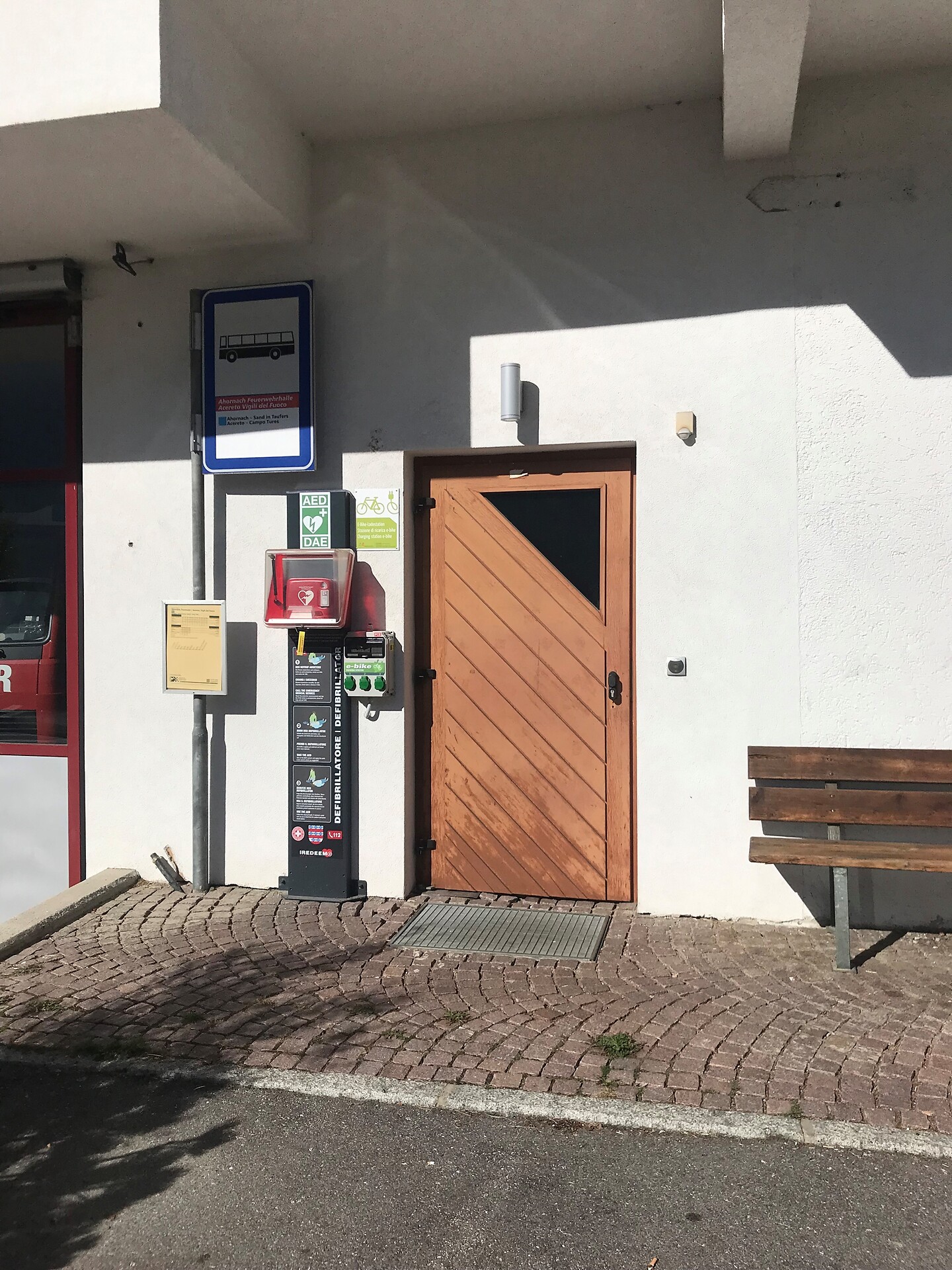 E-Bike Ladestation - Freiwillige Feuerwehr Ahornach Sand in Taufers 1 suedtirol.info