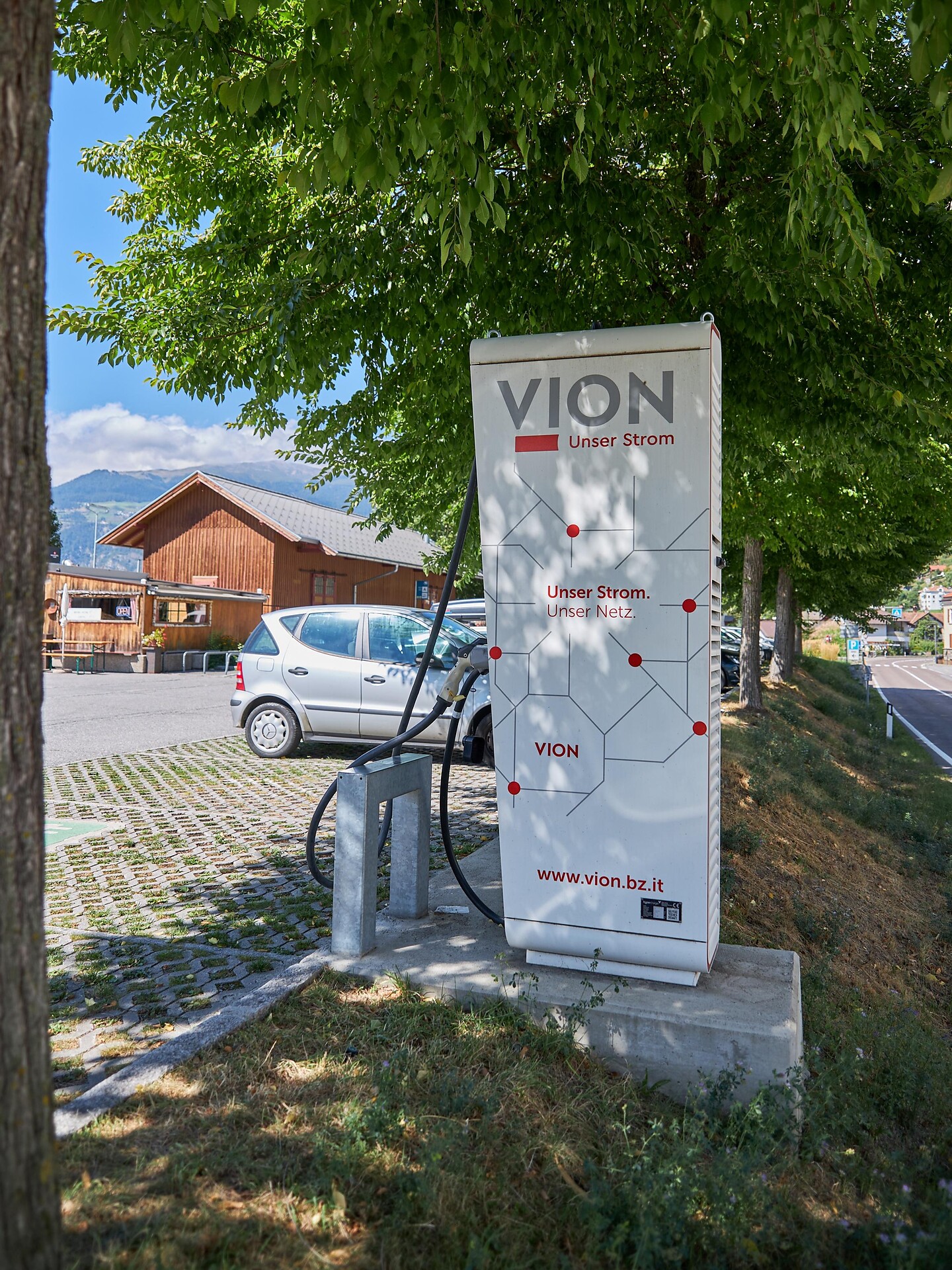 Car Charging Station Schluderns Train Station
