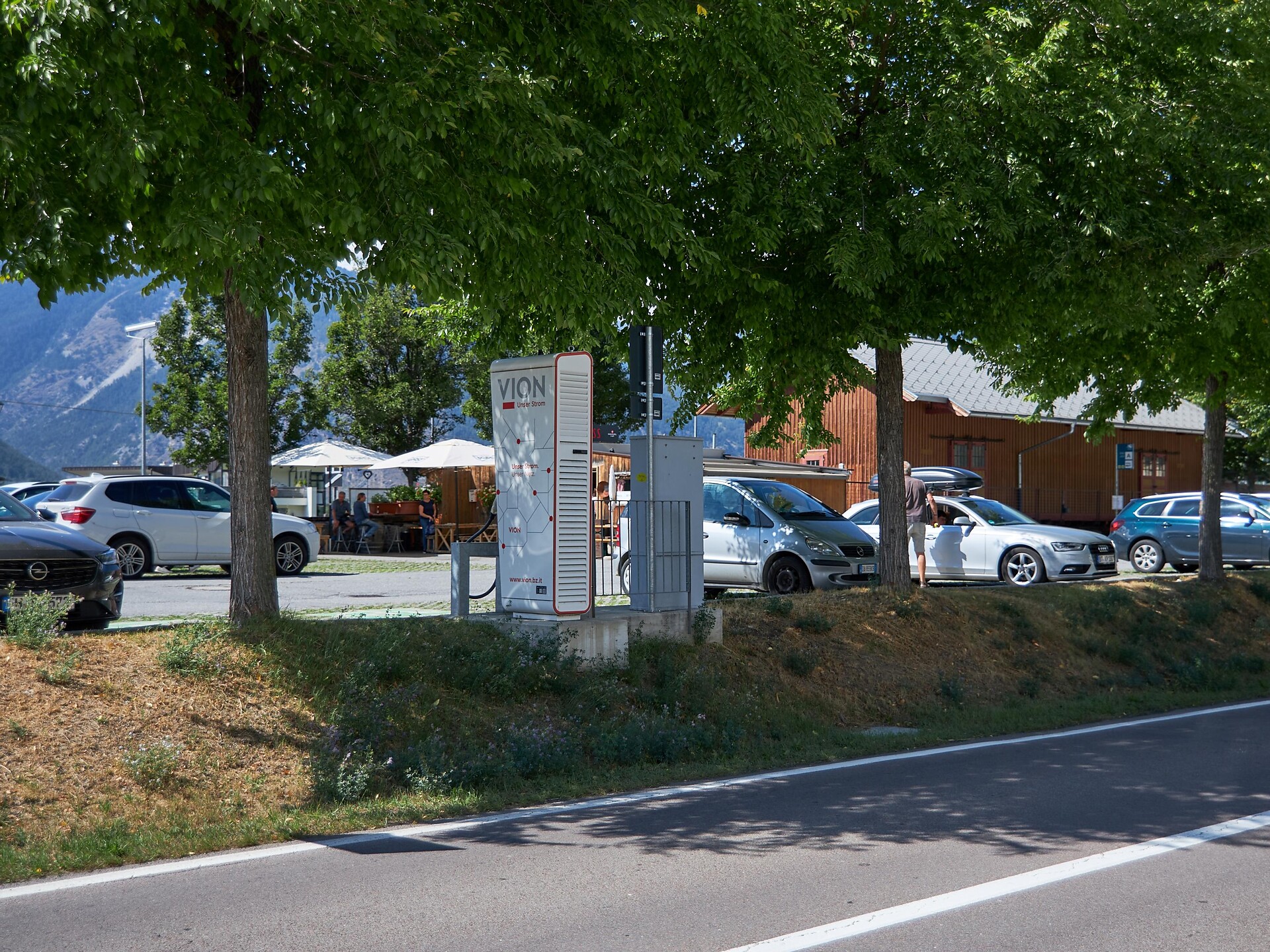 Car Charging Station Schluderns Train Station
