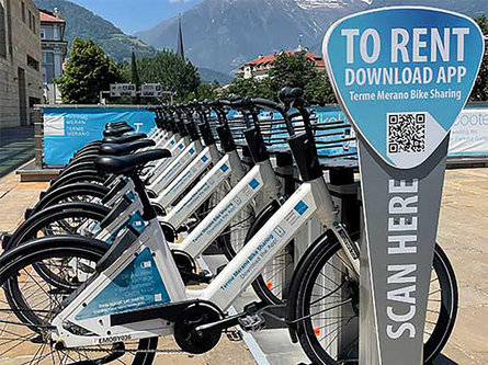 E-bike sharing Terme Merano  1 suedtirol.info