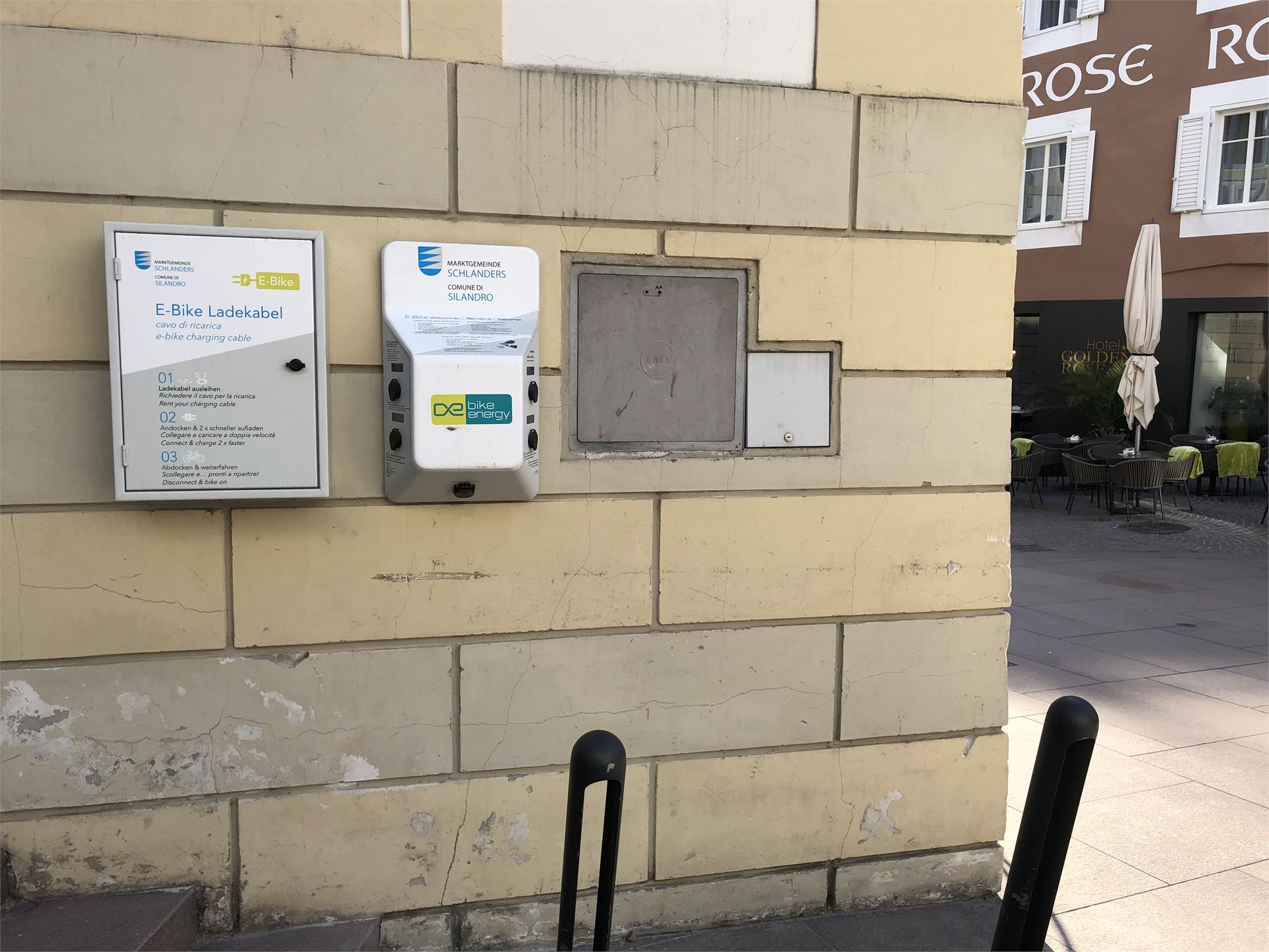 E-Bike Ladestation Schlanders 1 suedtirol.info