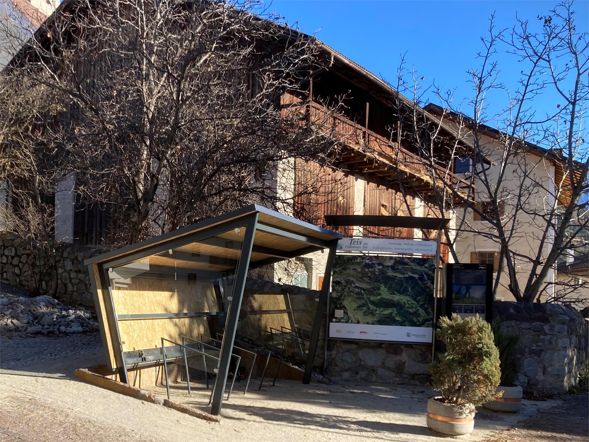 Stazione di ricarica per e-bike Tiso Funes 1 suedtirol.info
