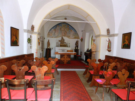 Capella di Sant'Erasmo nel Castello Wehrburg a Prissiano  3 suedtirol.info