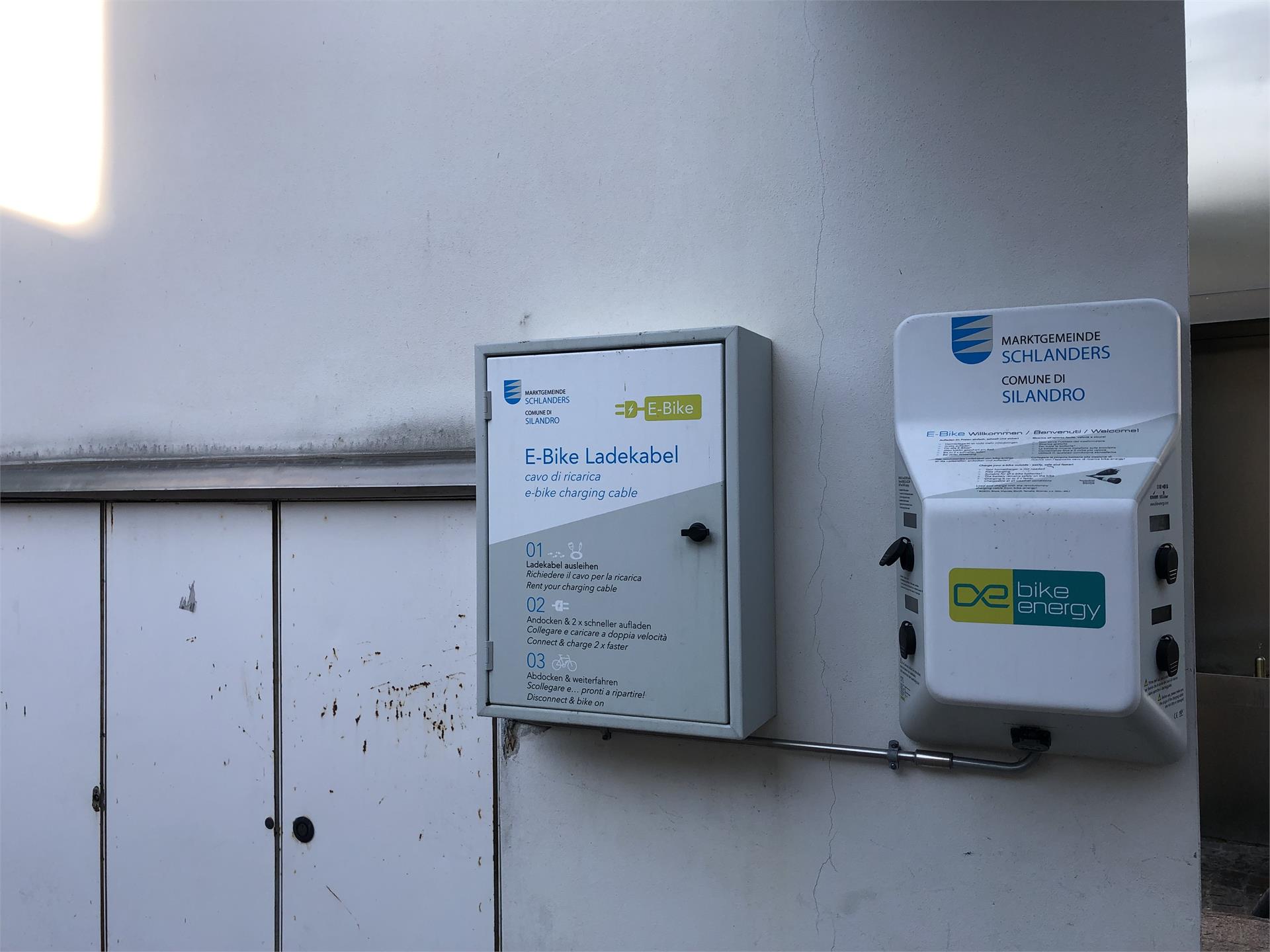 E-Bike Ladestation Schlanders 2 suedtirol.info