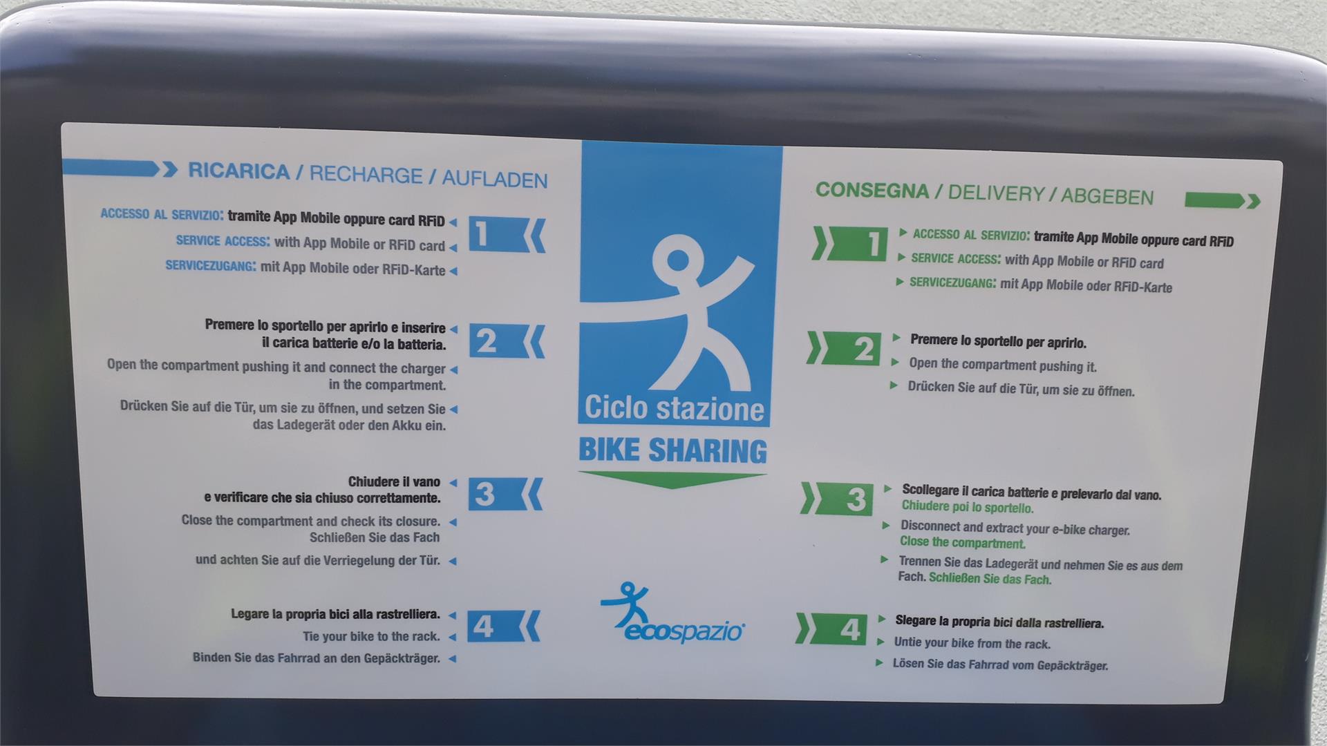 Stazione di ricarira e-bike Casa di Cultura "Luis Trenker" Ortisei 3 suedtirol.info