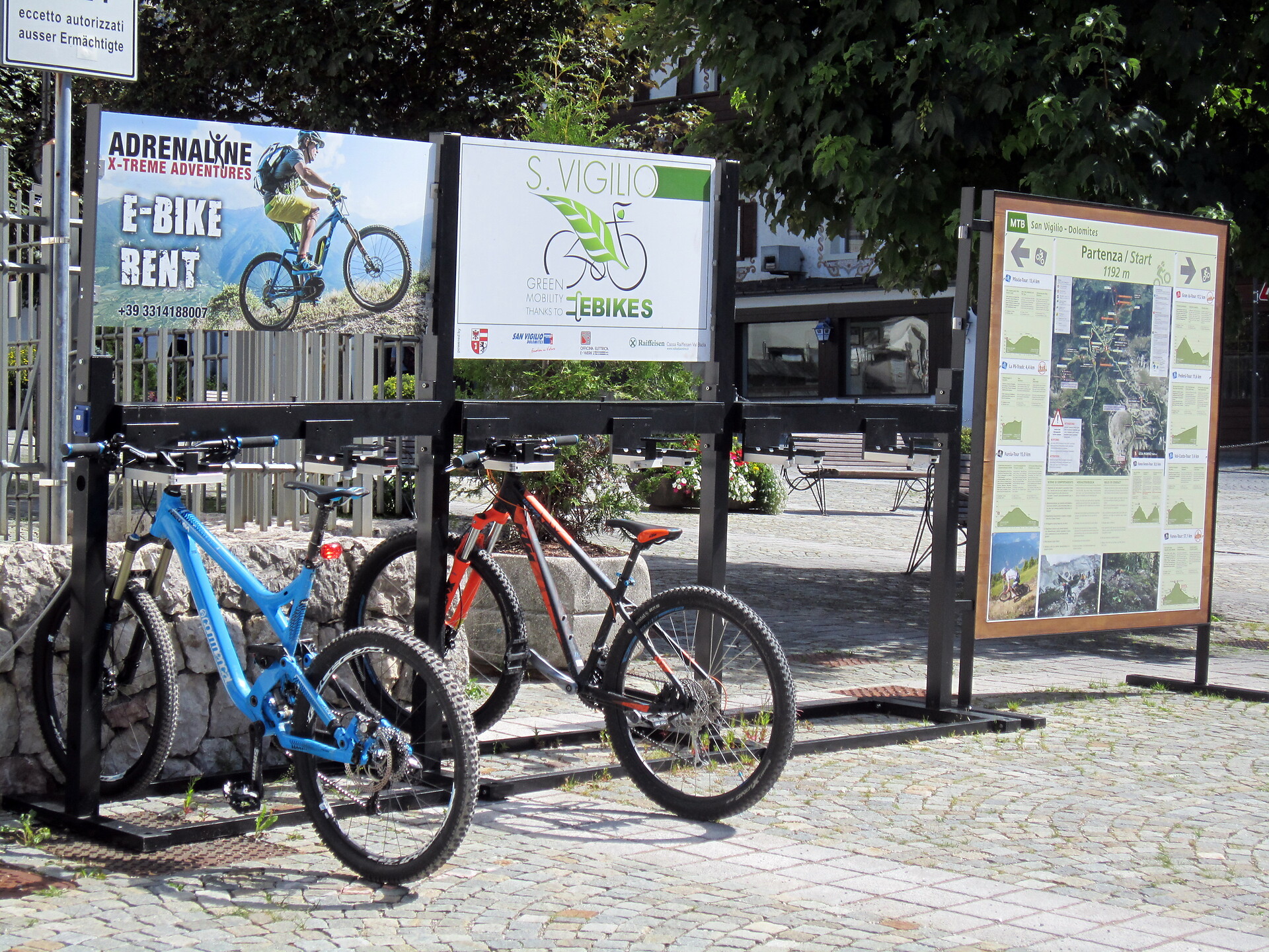 E-Bike Ladesstation Zentrum St.Vigil San Vigilio 1 suedtirol.info
