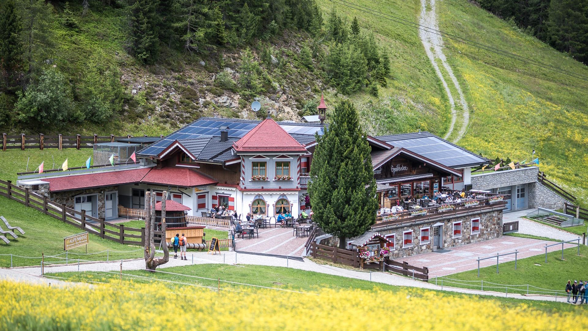 Punto di ricarica E-Bike Ristorante a monte Speikboden Campo Tures 1 suedtirol.info