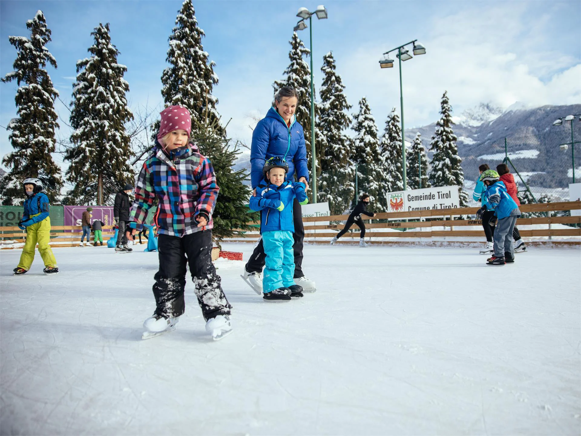 Pista di pattinaggio Tirolo Tirolo 2 suedtirol.info