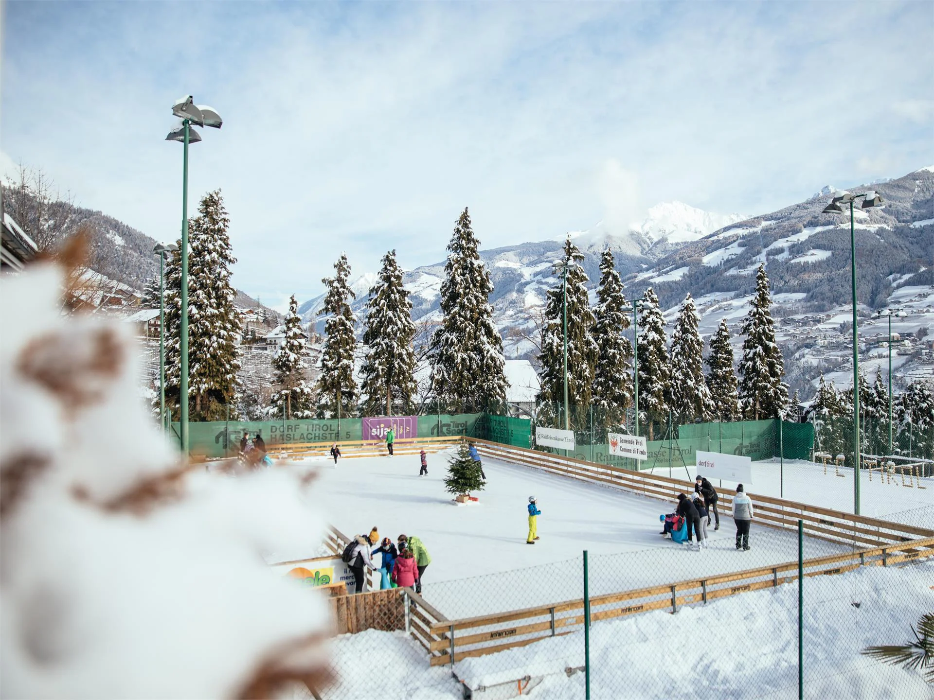 Pista di pattinaggio Tirolo Tirolo 1 suedtirol.info