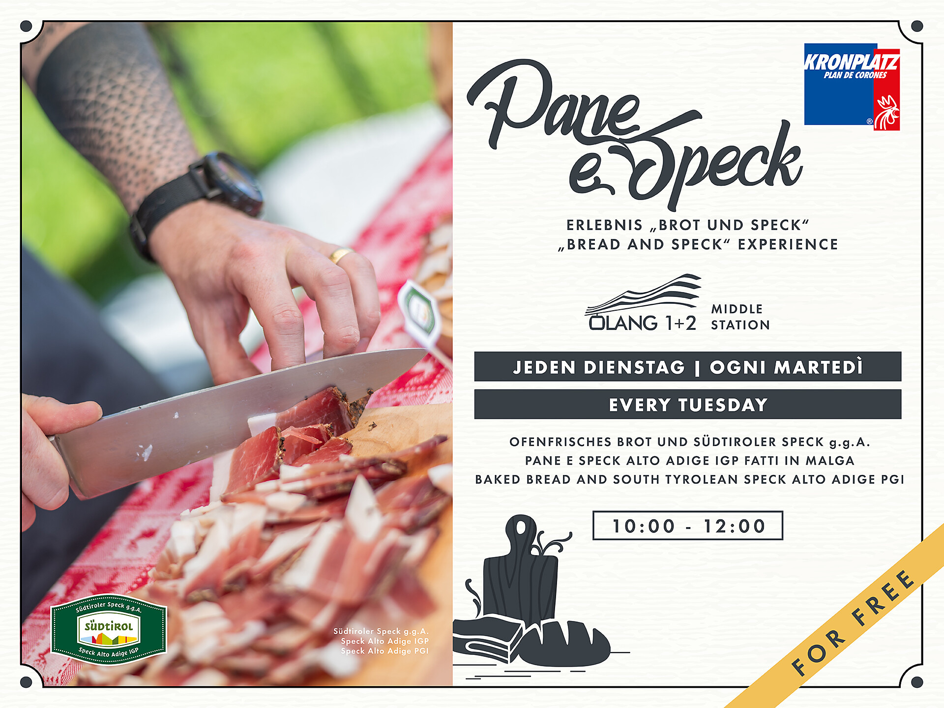 Bread and Speck