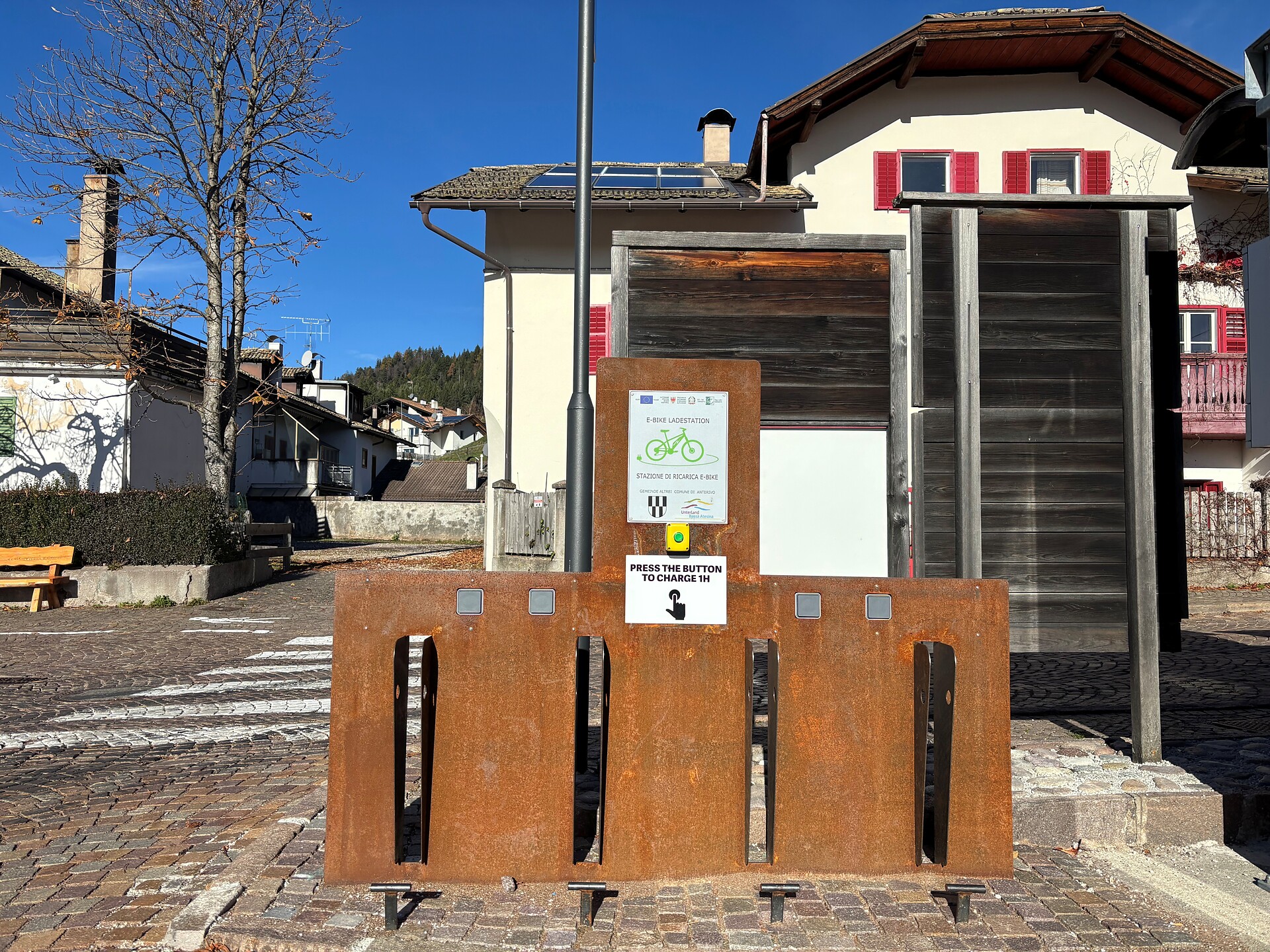 E-bike charging station in Altrei/Anterivo -  - #1 - suedtirol.info