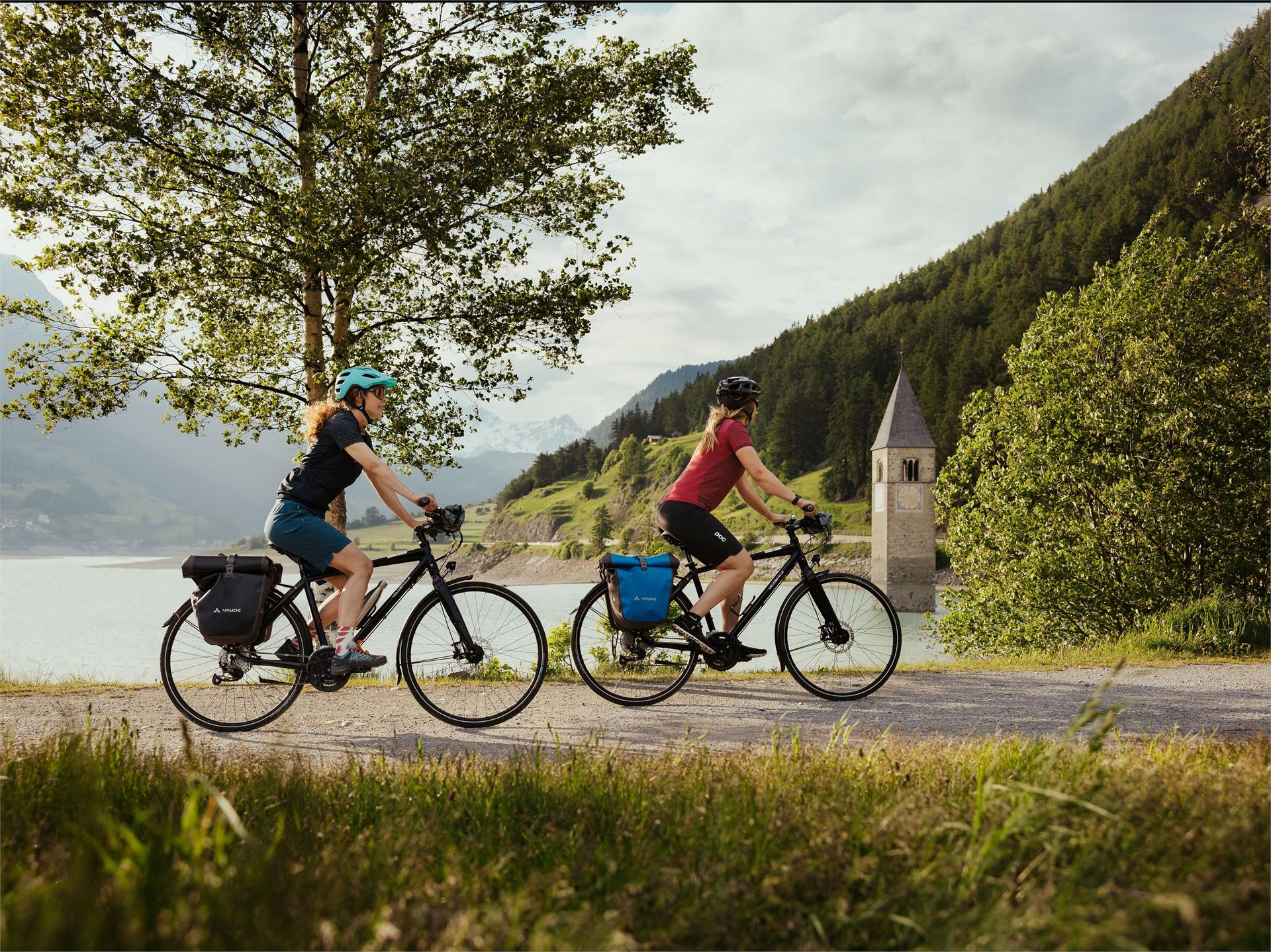 Trasporto biciclette - Bike-Shuttle al lago di Resia Scena 1 suedtirol.info