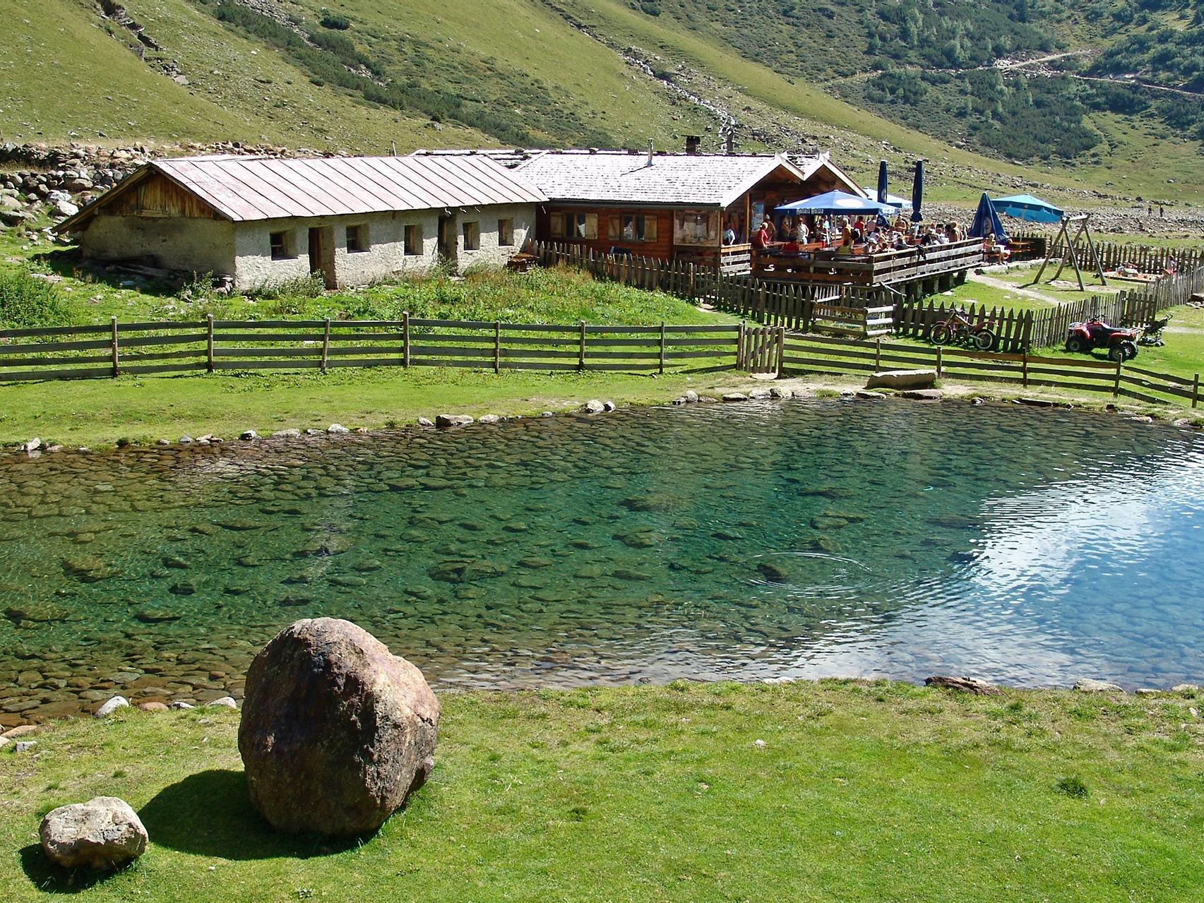 Fischteich Aglsbodenalm Ratschings 1 suedtirol.info