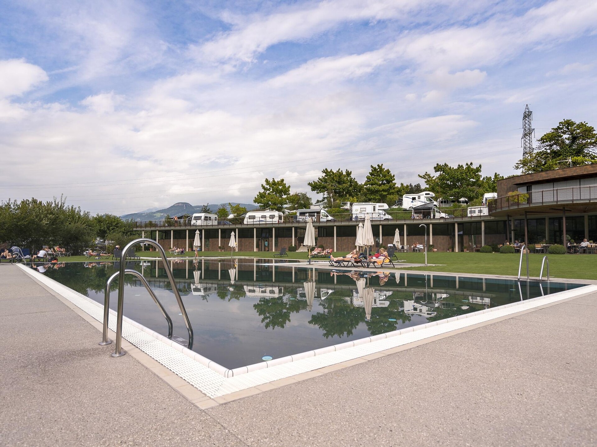 Public swimming pool Tisens