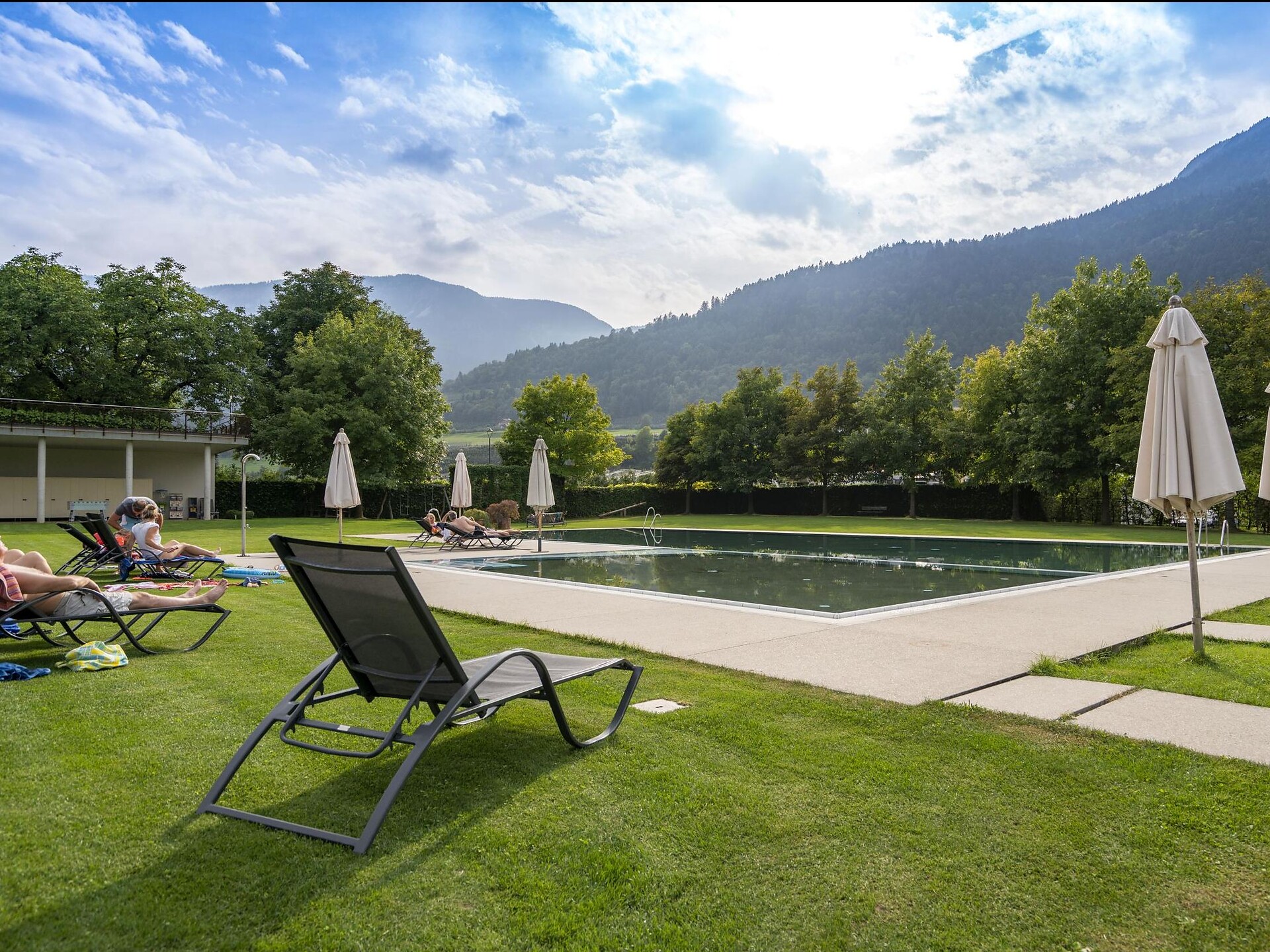 Public swimming pool Tisens
