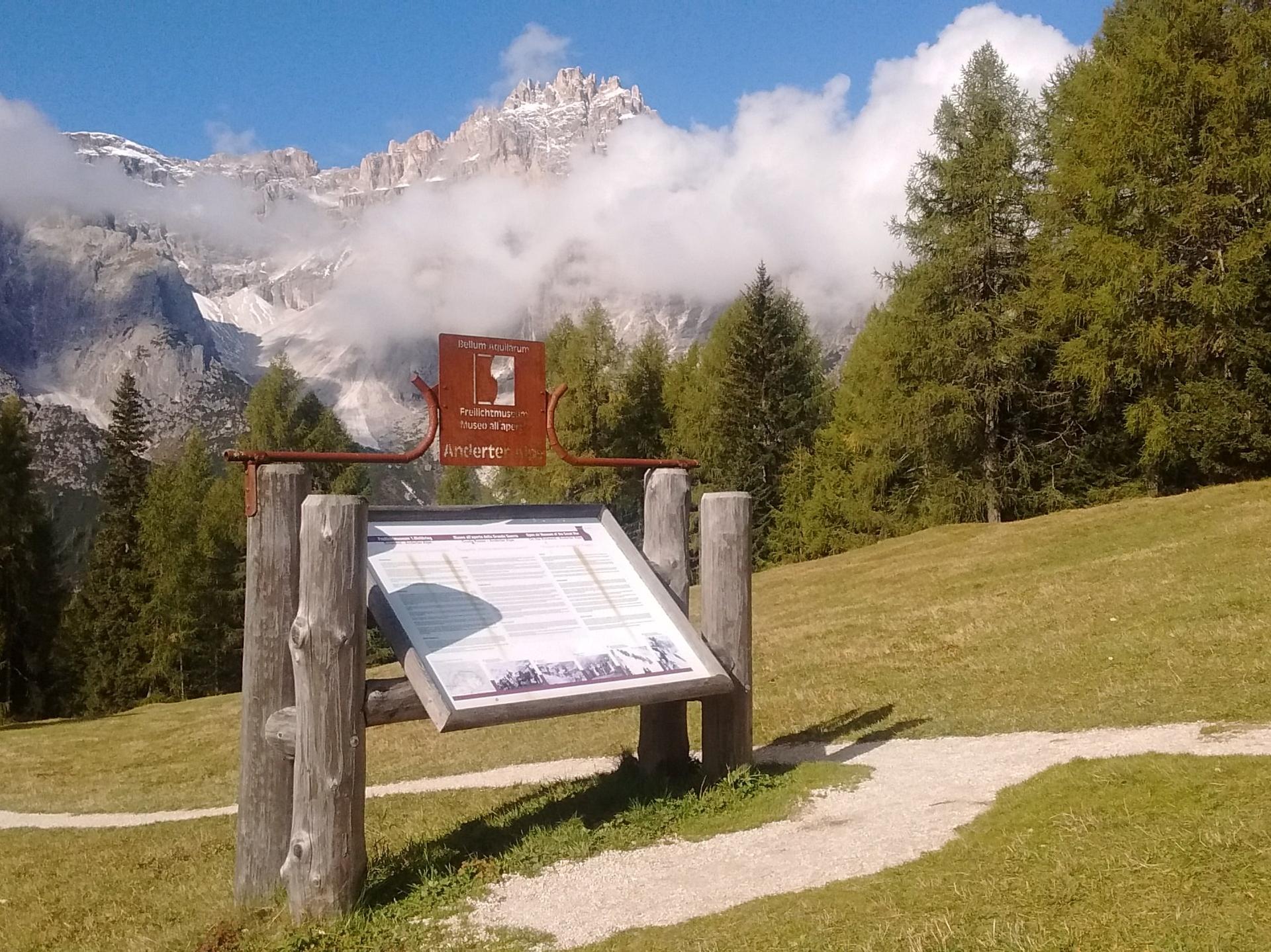 Museo all' aperto "Anderter Alpe" Sesto 1 suedtirol.info