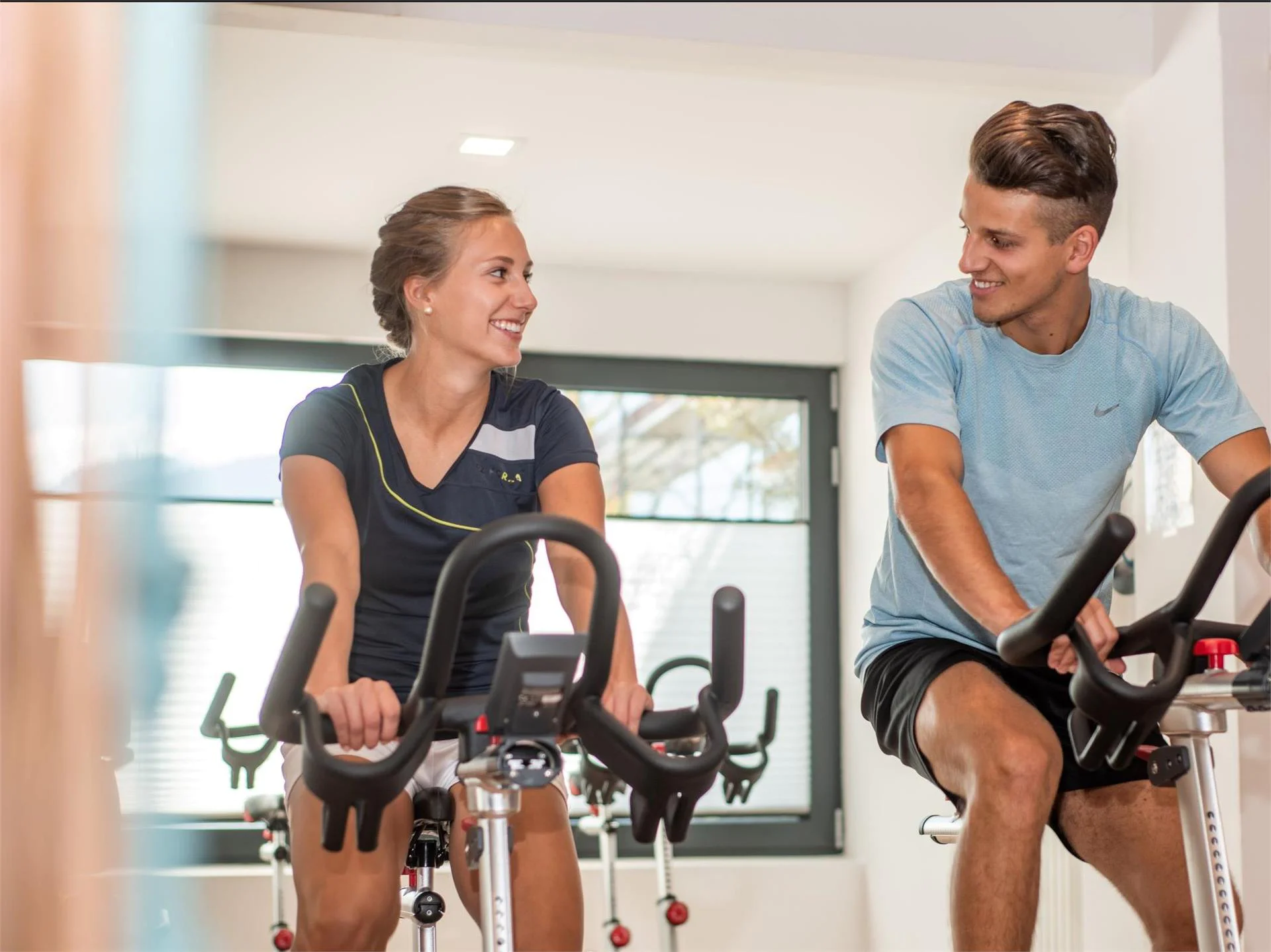 Fitness gym in the sport and health centre Sportwell Mals/Malles 1 suedtirol.info