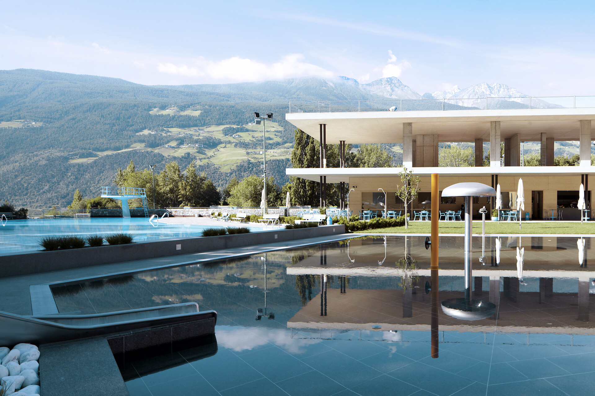 Outdoor pool Silandro/Schlanders