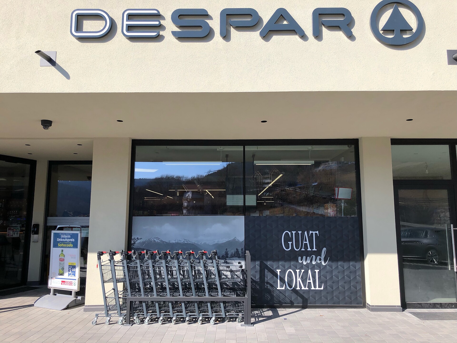 Geschäft Despar in Hafling