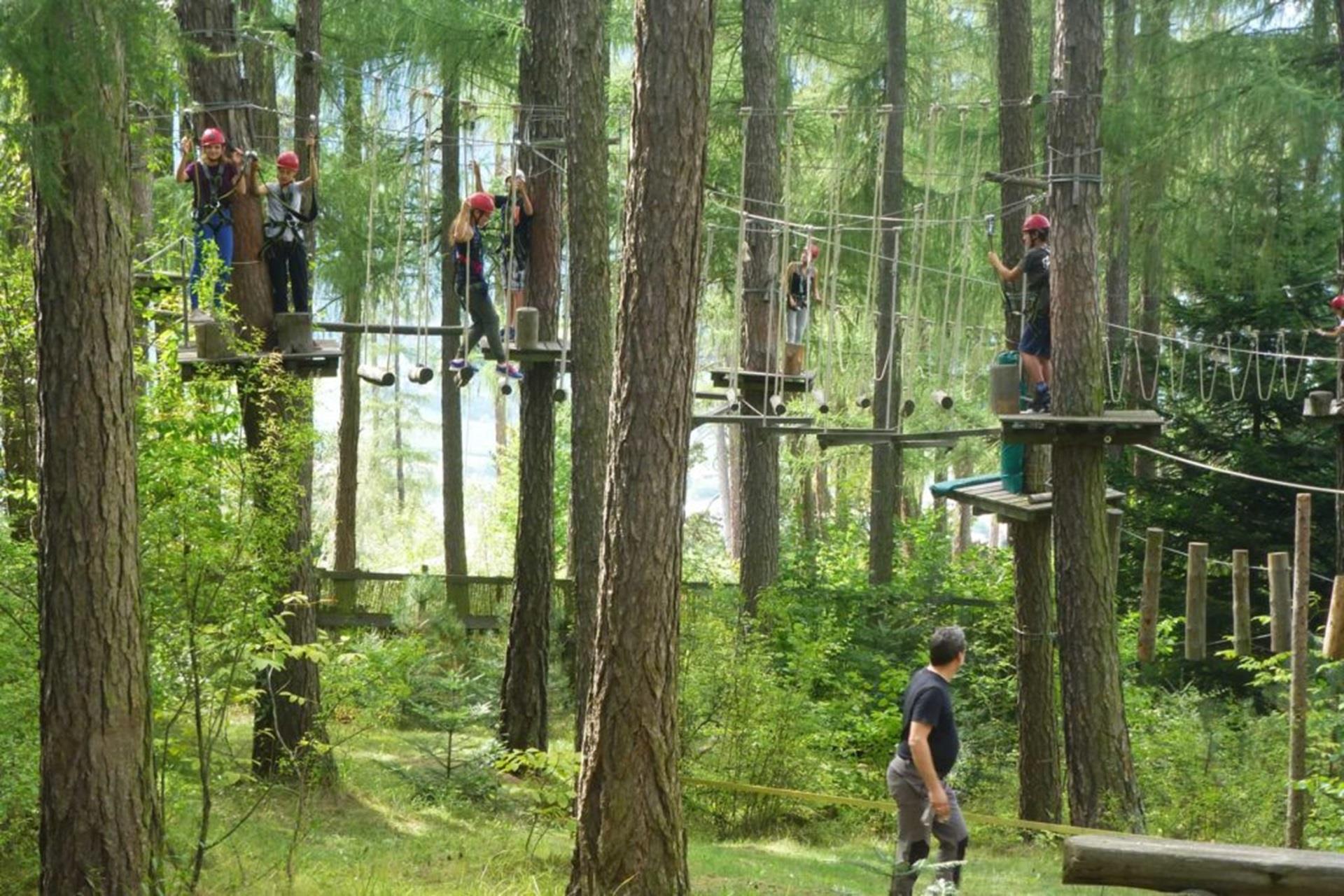 Hochseilgarten Laas Laas 4 suedtirol.info
